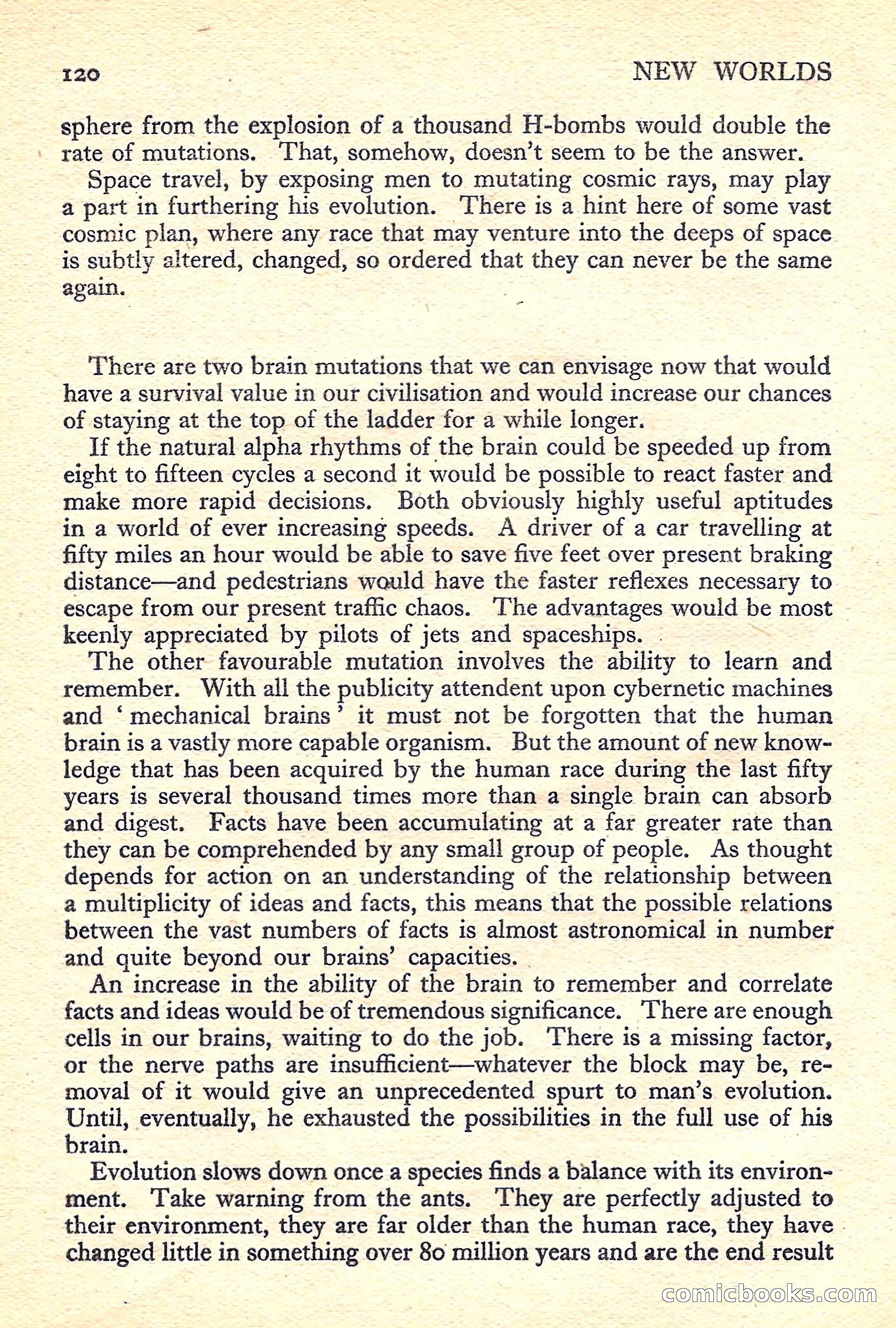 New Worlds Science Fiction No. 44 — page 122 of 132