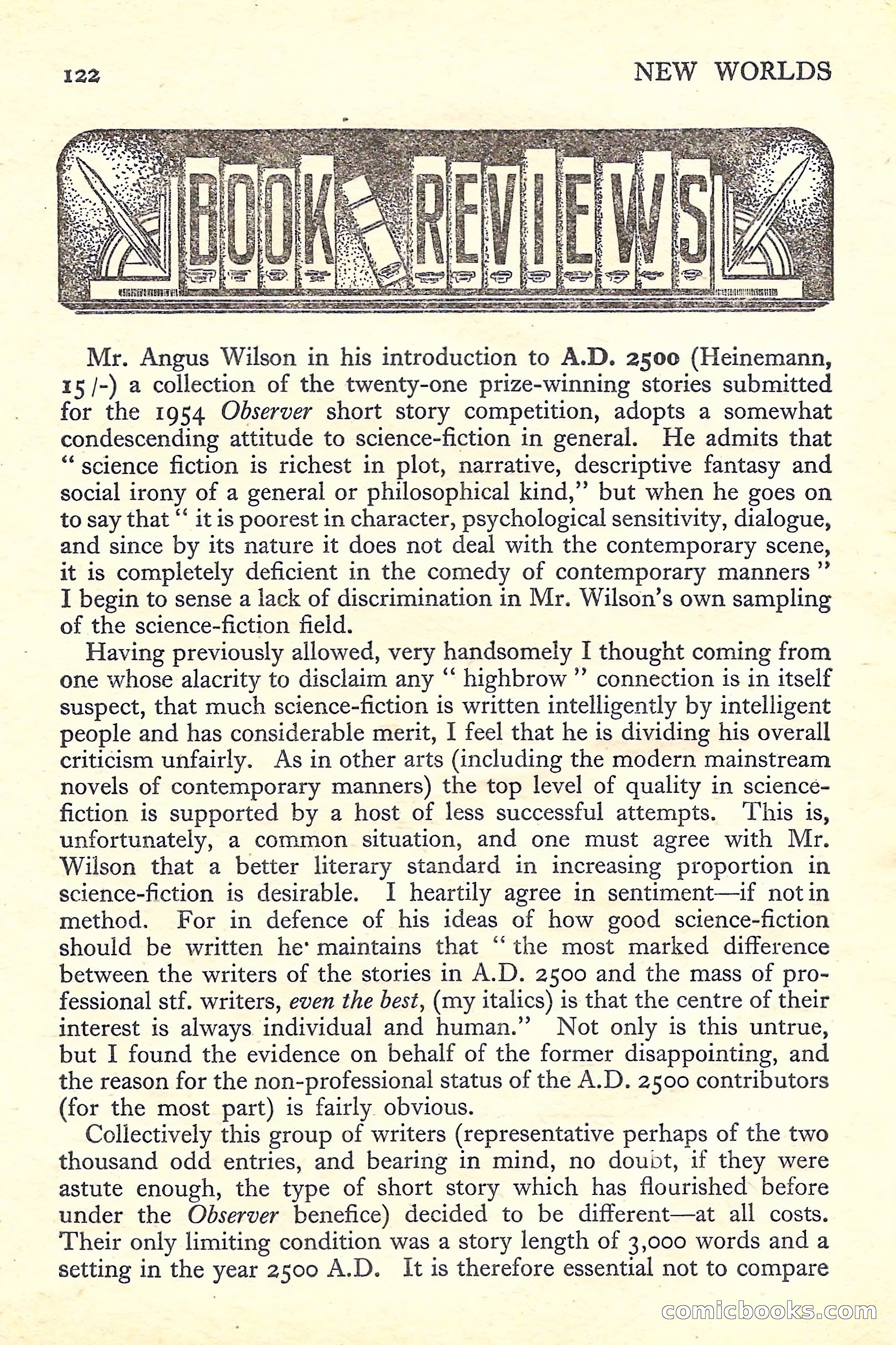 New Worlds Science Fiction No. 44 — page 124 of 132