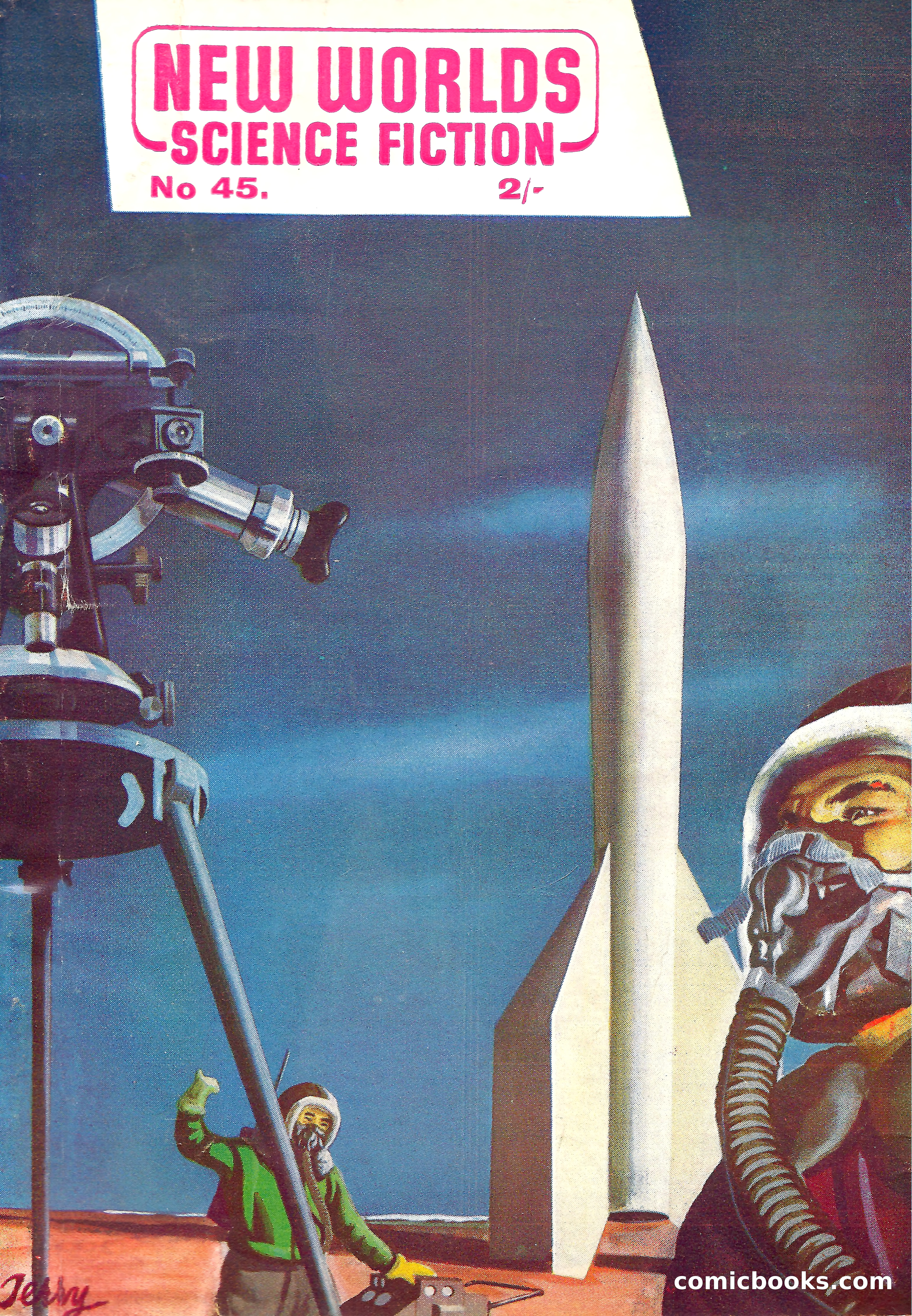 New Worlds Science Fiction No. 45 — page 1 of 132