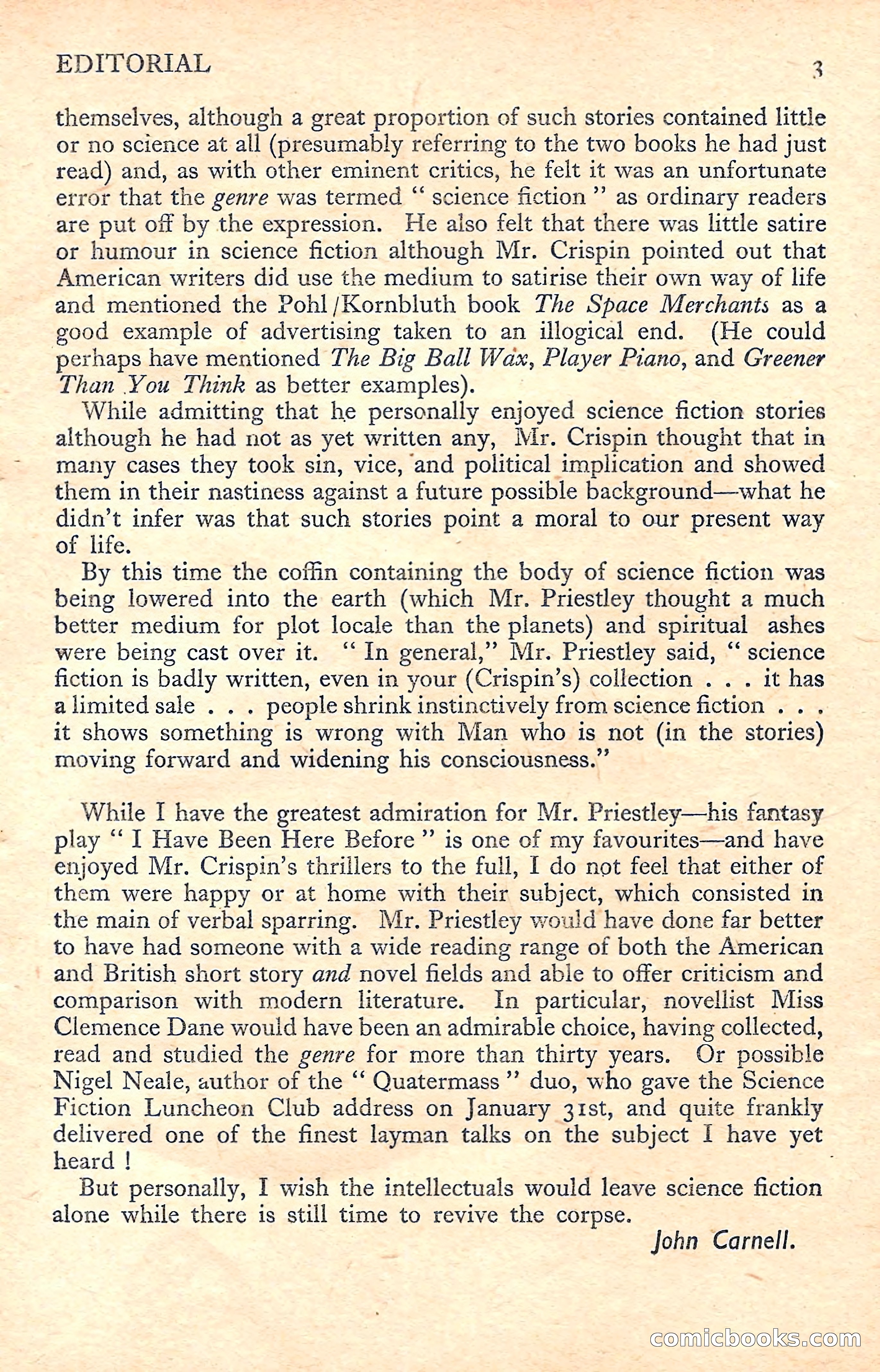 New Worlds Science Fiction No. 45 — page 5 of 132