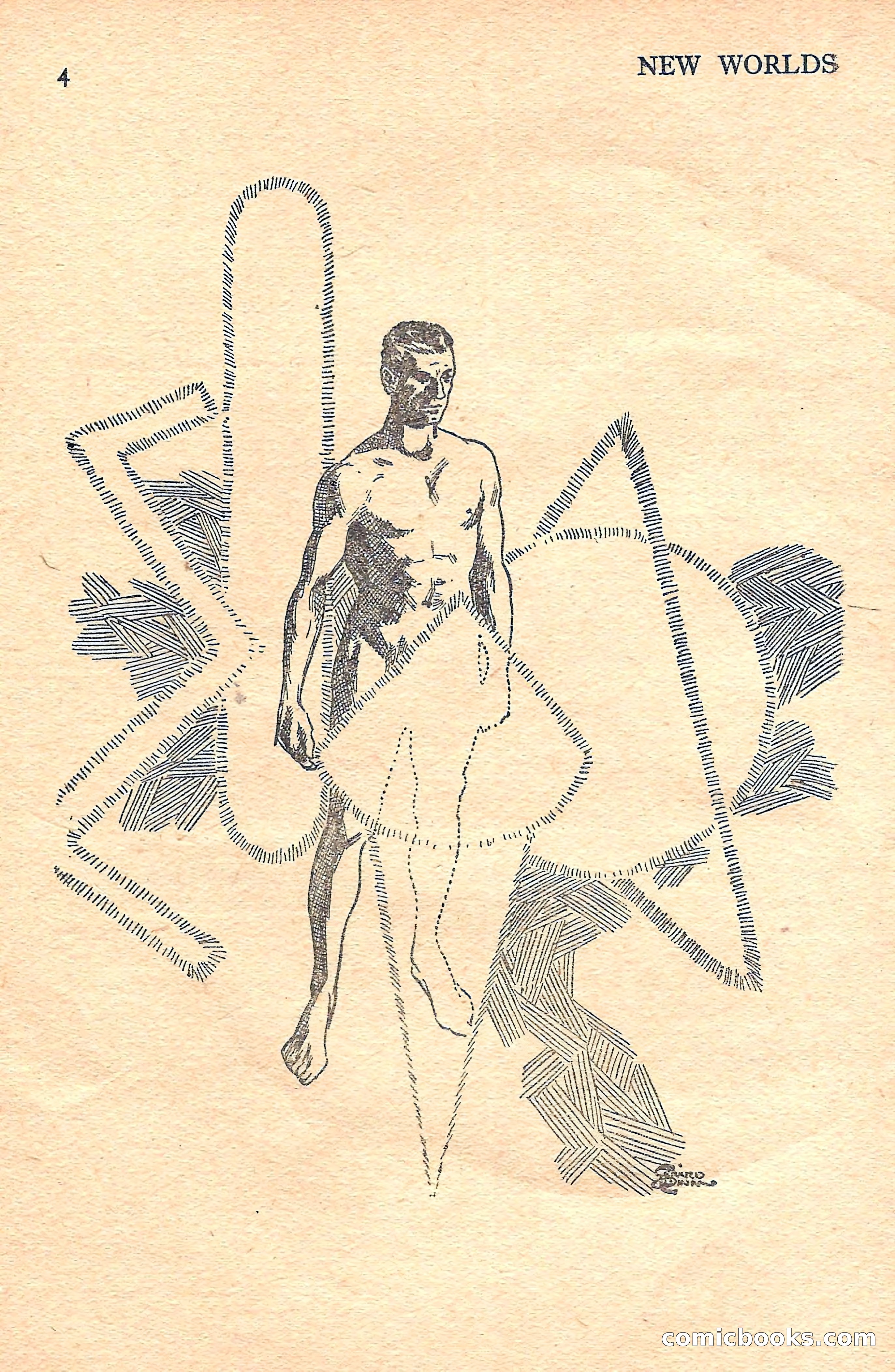 New Worlds Science Fiction No. 45 — page 6 of 132