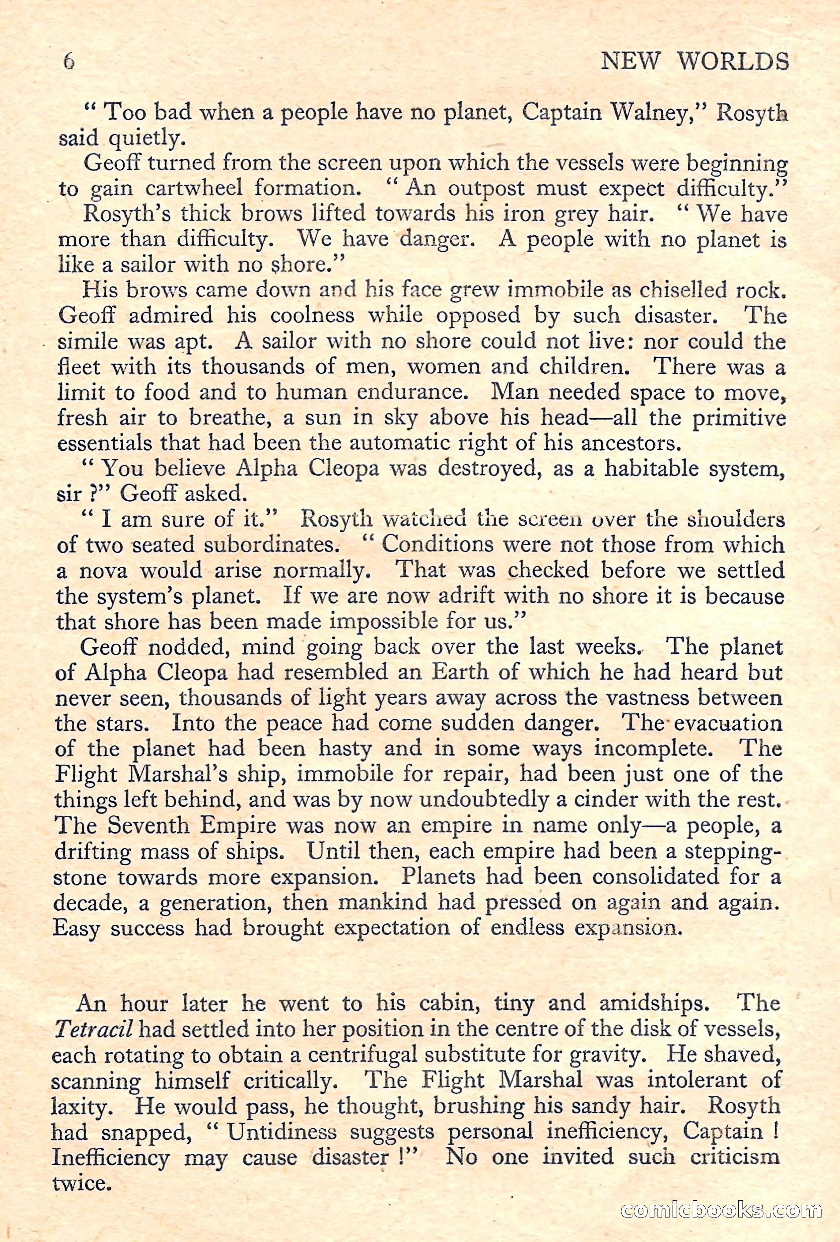 New Worlds Science Fiction No. 45 — page 8 of 132