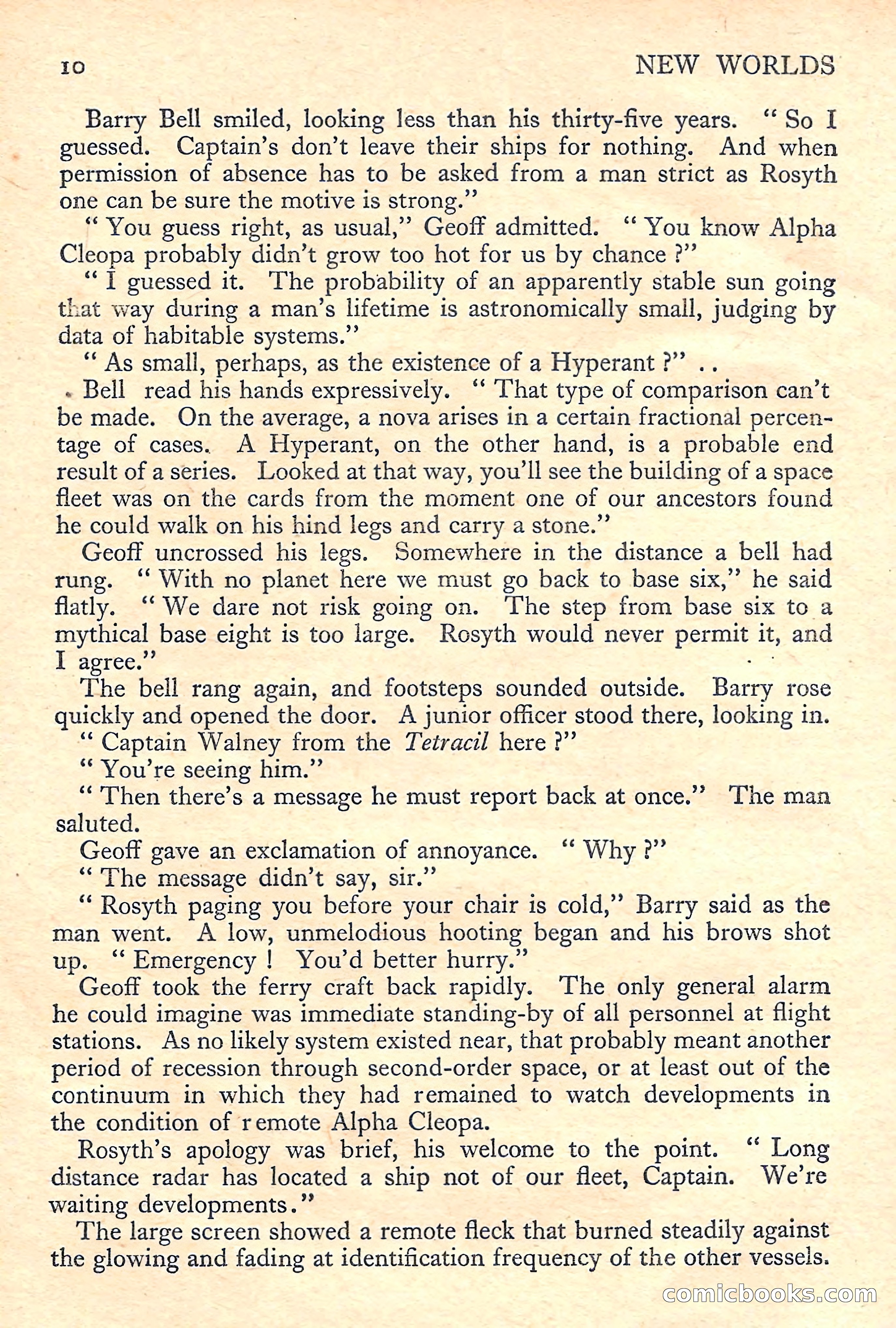 New Worlds Science Fiction No. 45 — page 12 of 132