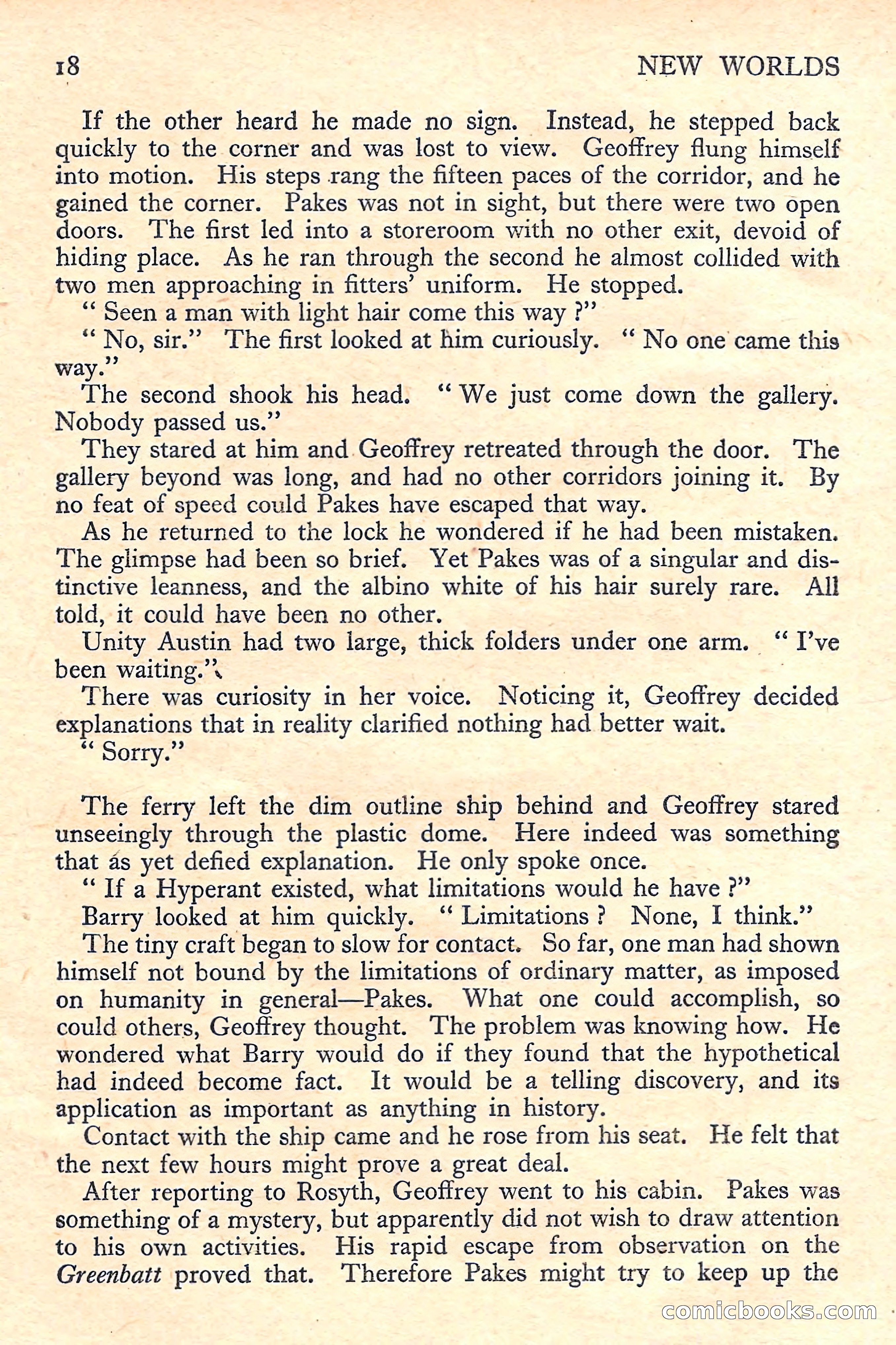 New Worlds Science Fiction No. 45 — page 20 of 132