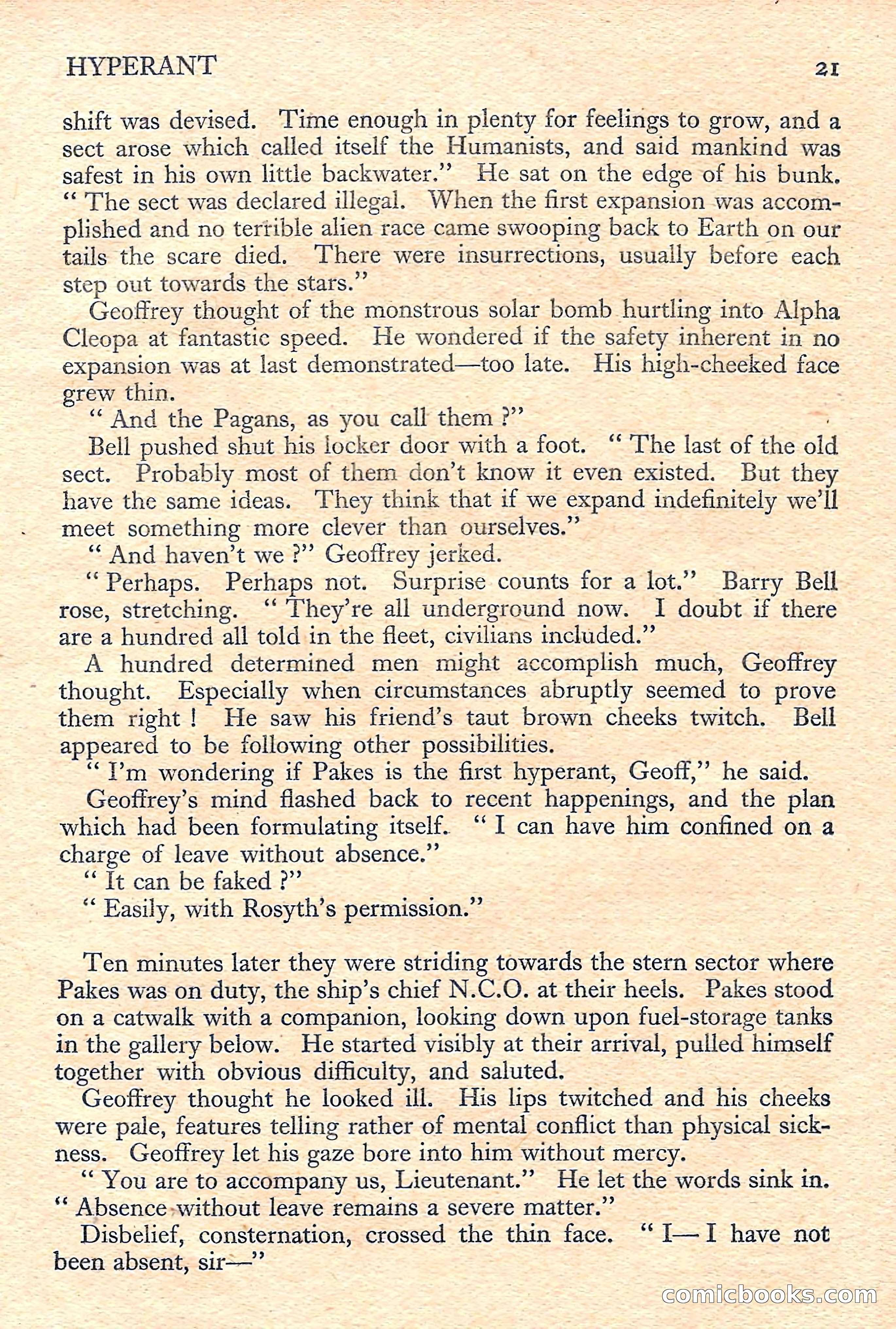 New Worlds Science Fiction No. 45 — page 23 of 132
