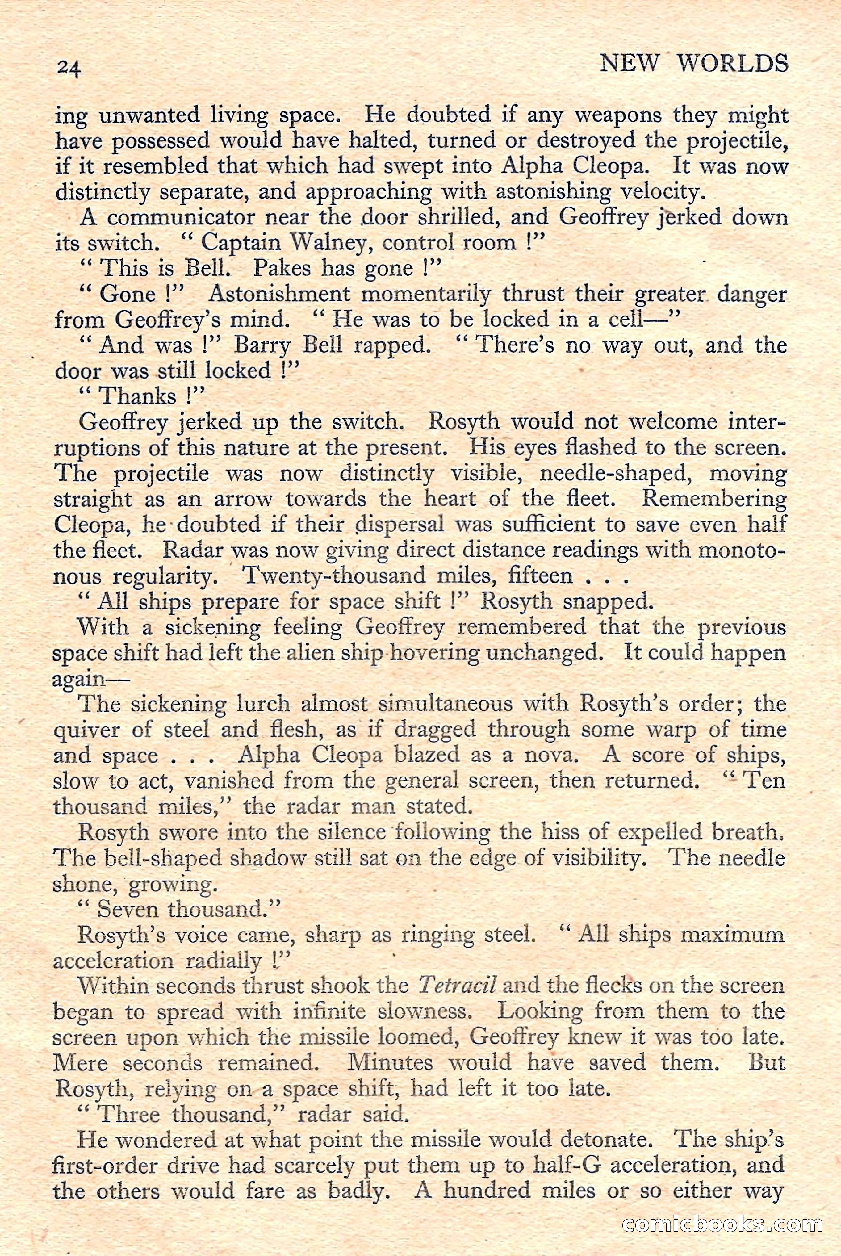 New Worlds Science Fiction No. 45 — page 26 of 132