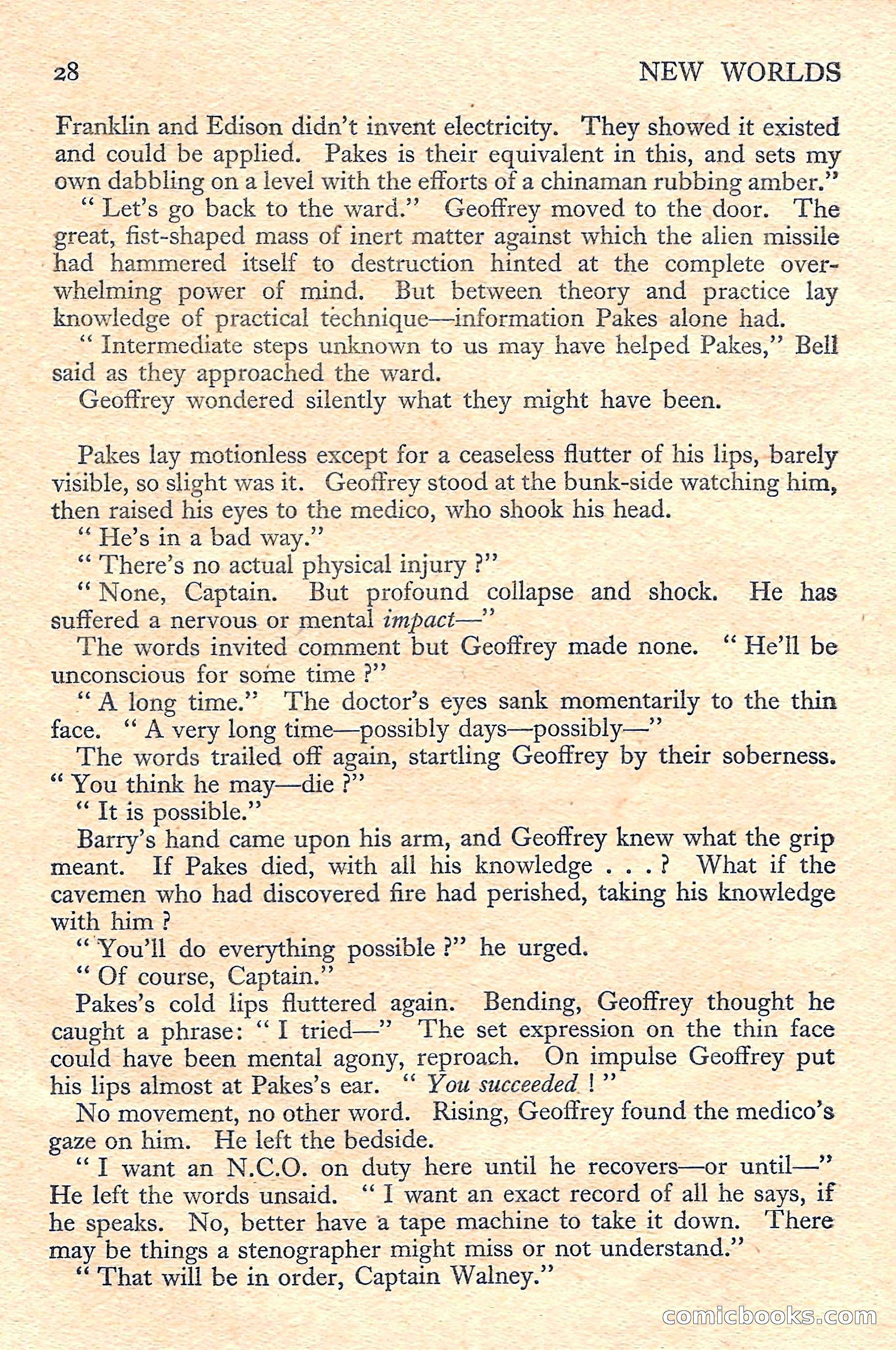 New Worlds Science Fiction No. 45 — page 30 of 132