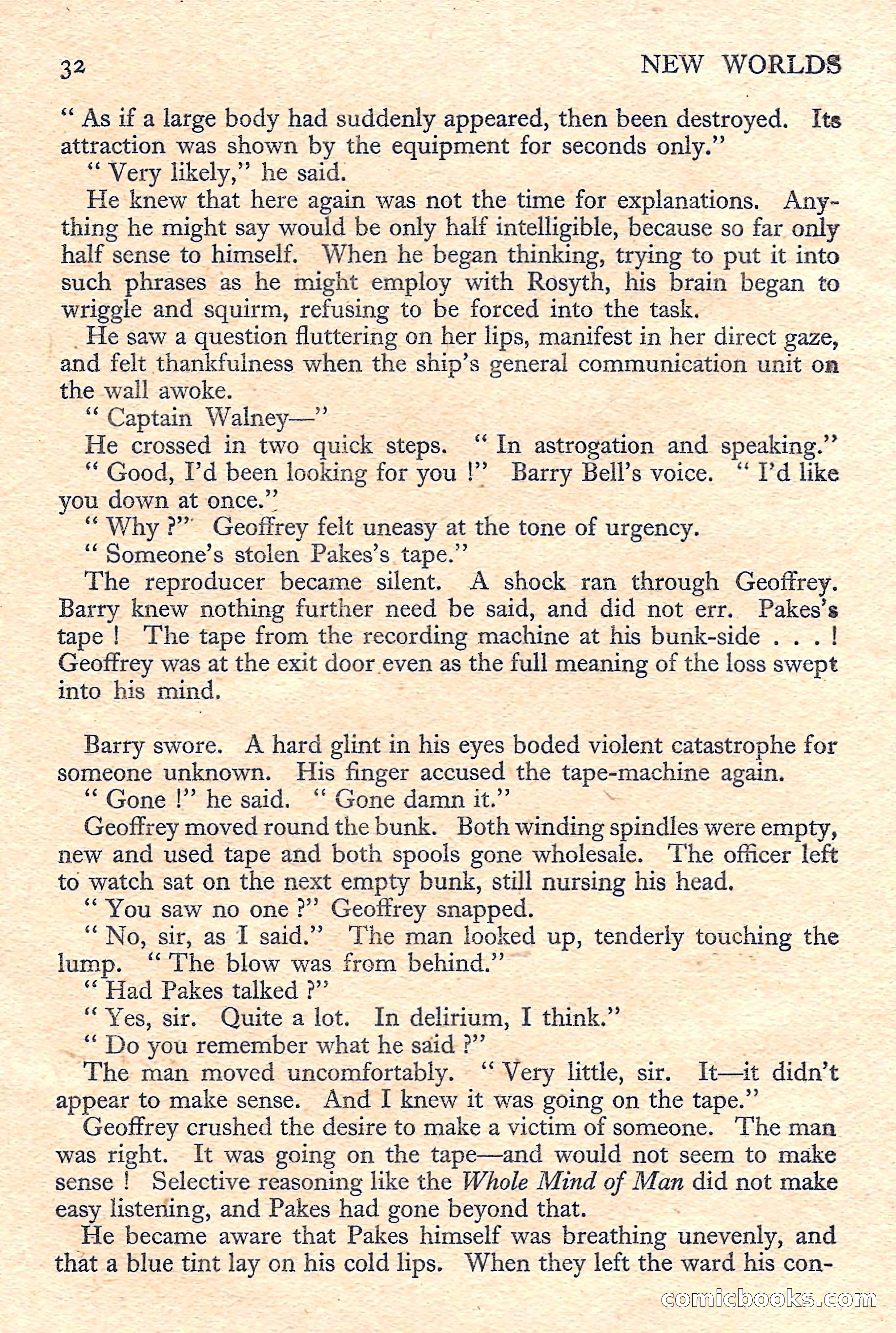 New Worlds Science Fiction No. 45 — page 34 of 132