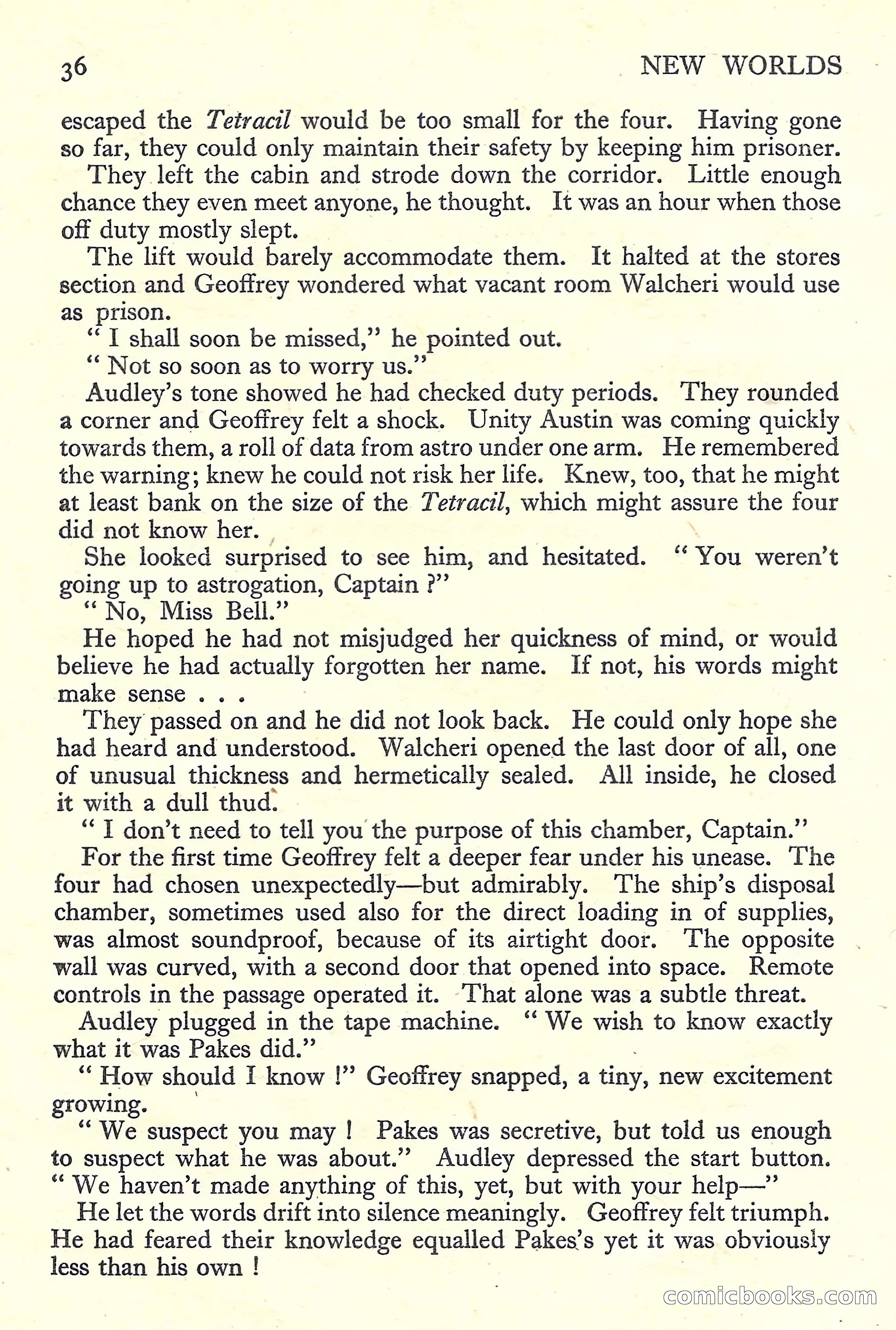 New Worlds Science Fiction No. 45 — page 38 of 132