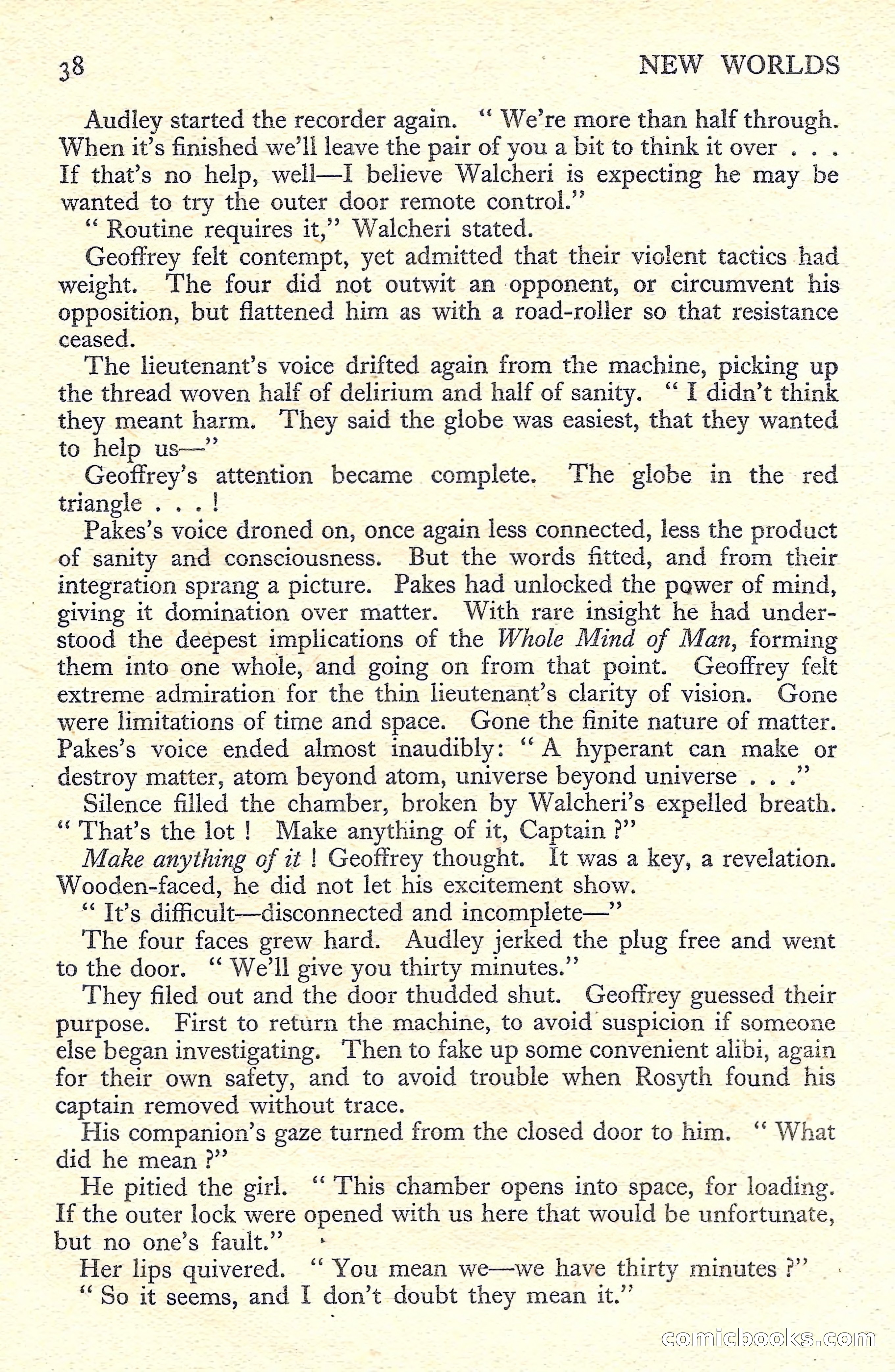 New Worlds Science Fiction No. 45 — page 40 of 132