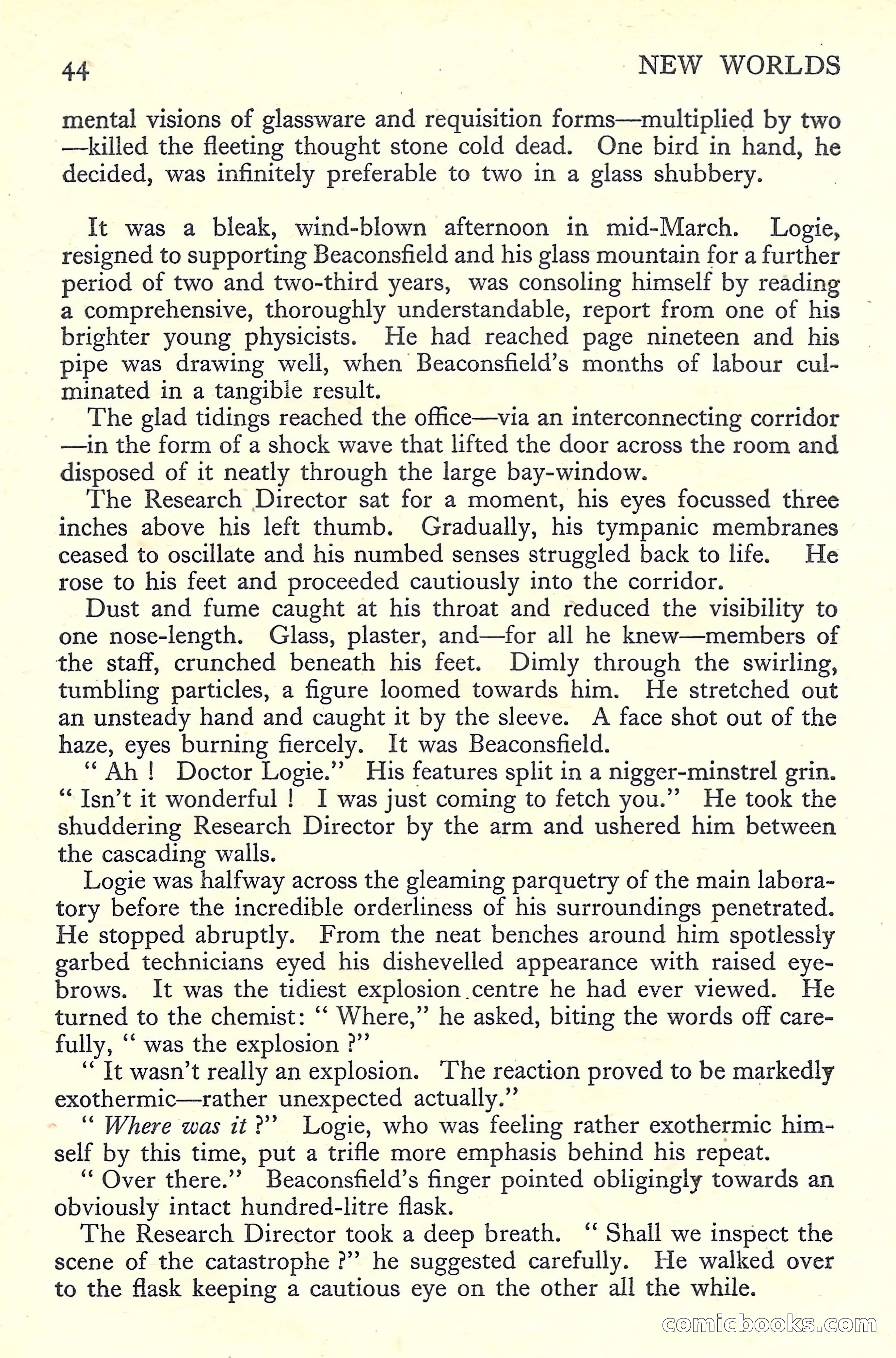New Worlds Science Fiction No. 45 — page 46 of 132