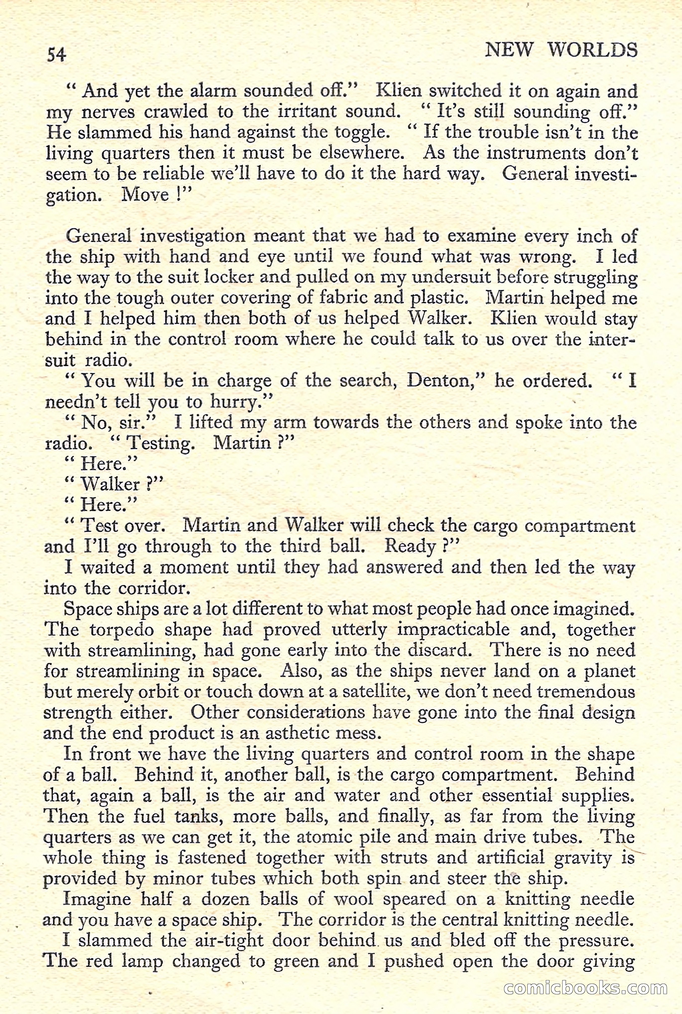 New Worlds Science Fiction No. 45 — page 56 of 132