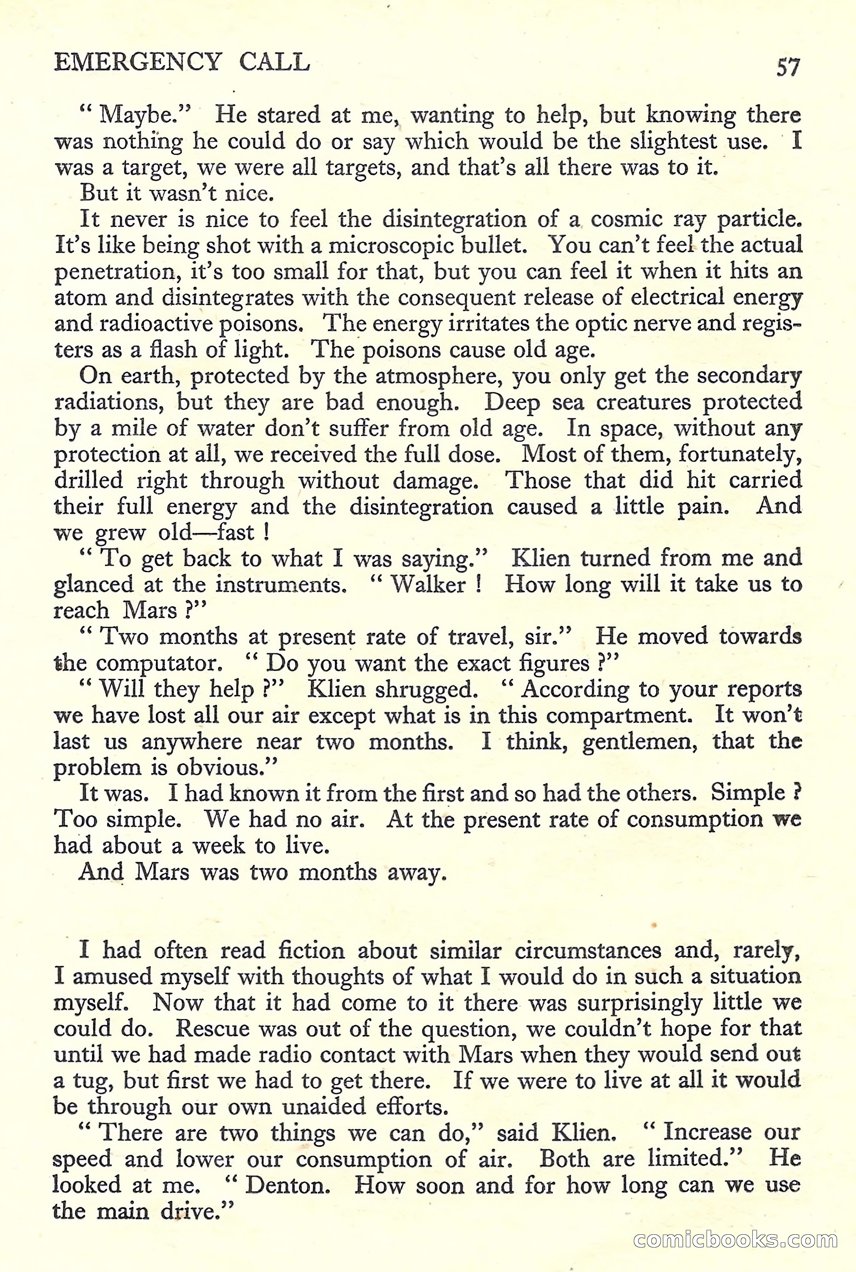 New Worlds Science Fiction No. 45 — page 59 of 132