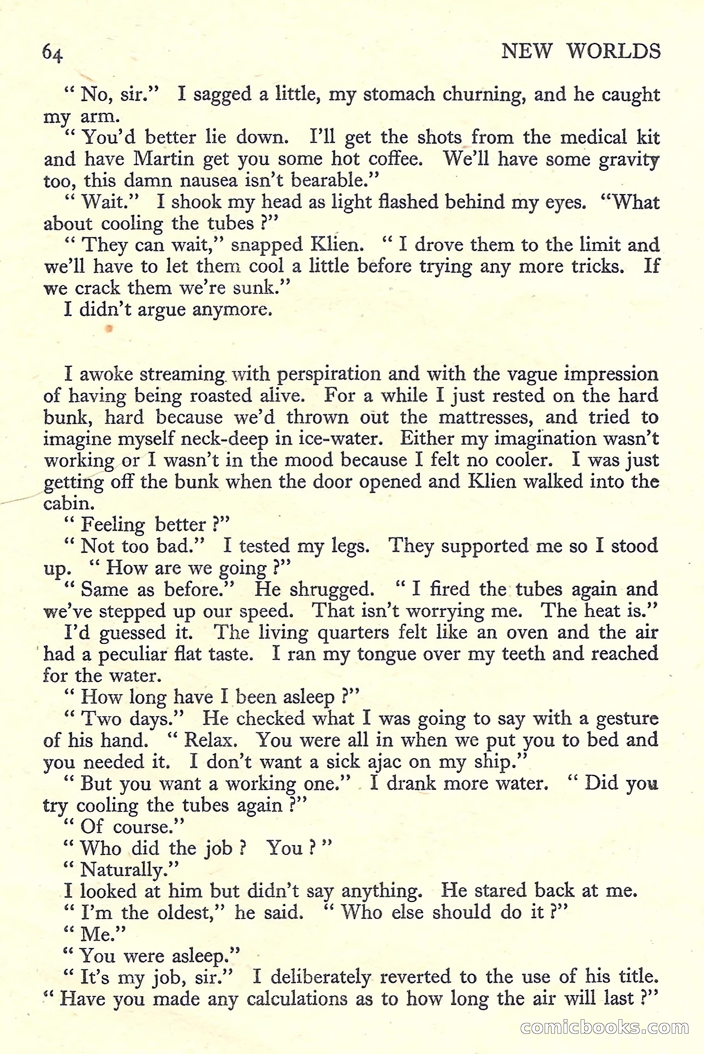 New Worlds Science Fiction No. 45 — page 66 of 132