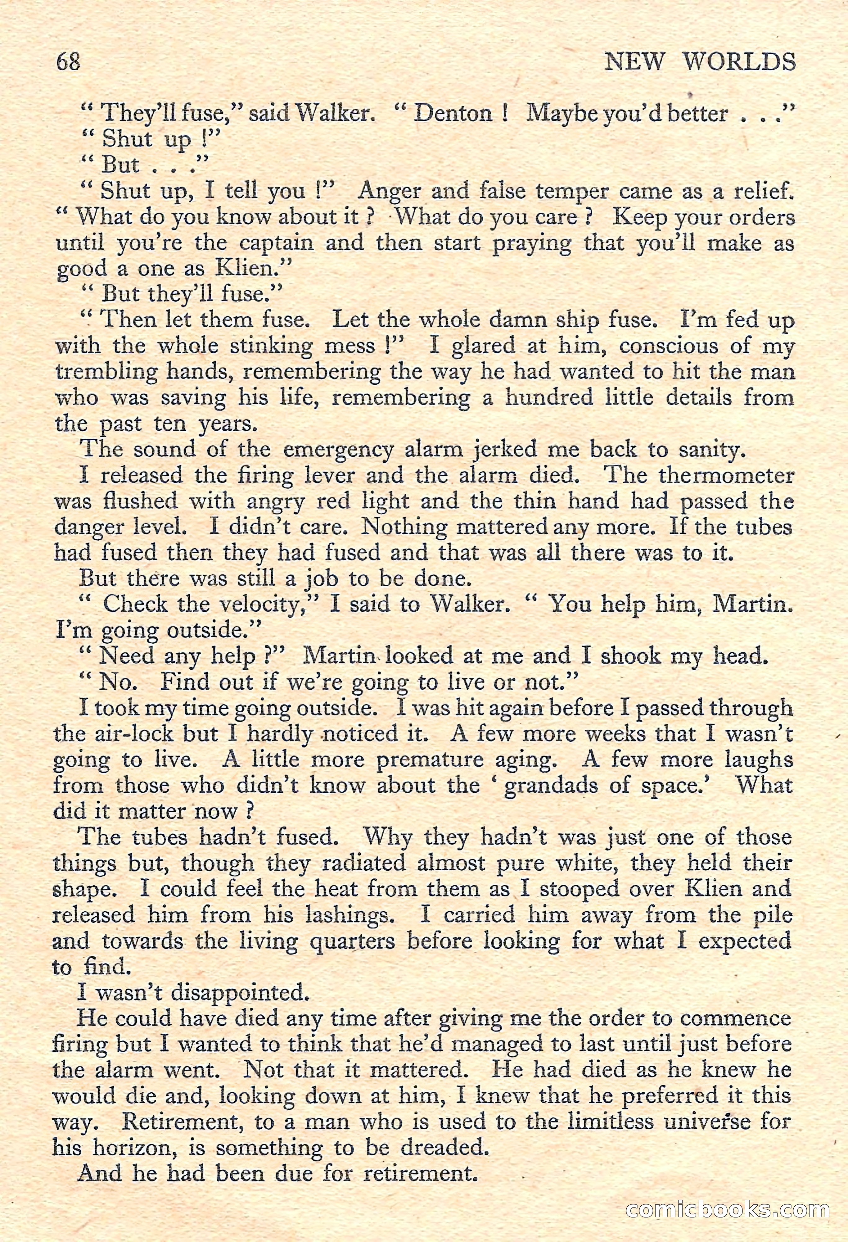 New Worlds Science Fiction No. 45 — page 70 of 132