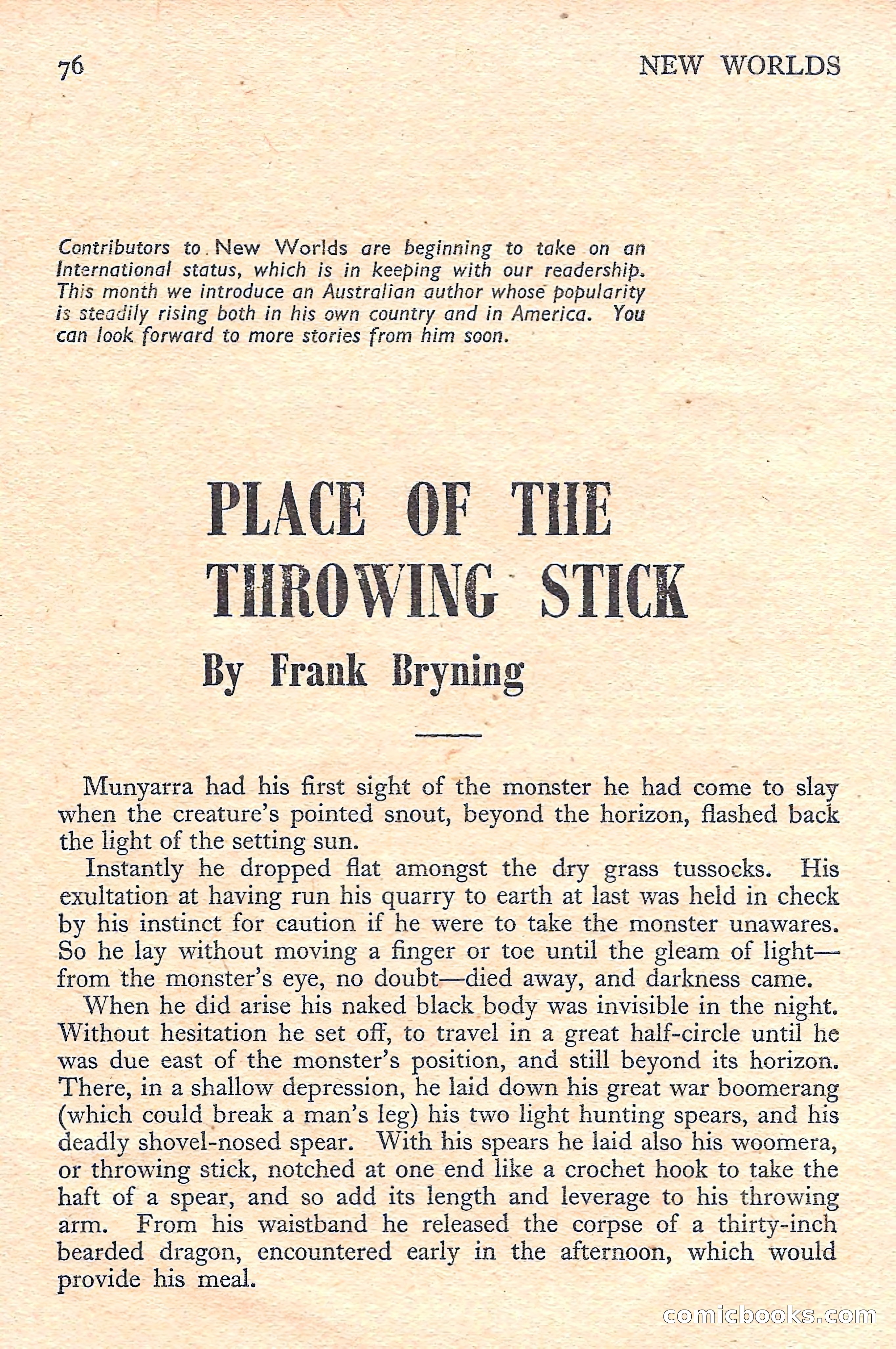New Worlds Science Fiction No. 45 — page 78 of 132