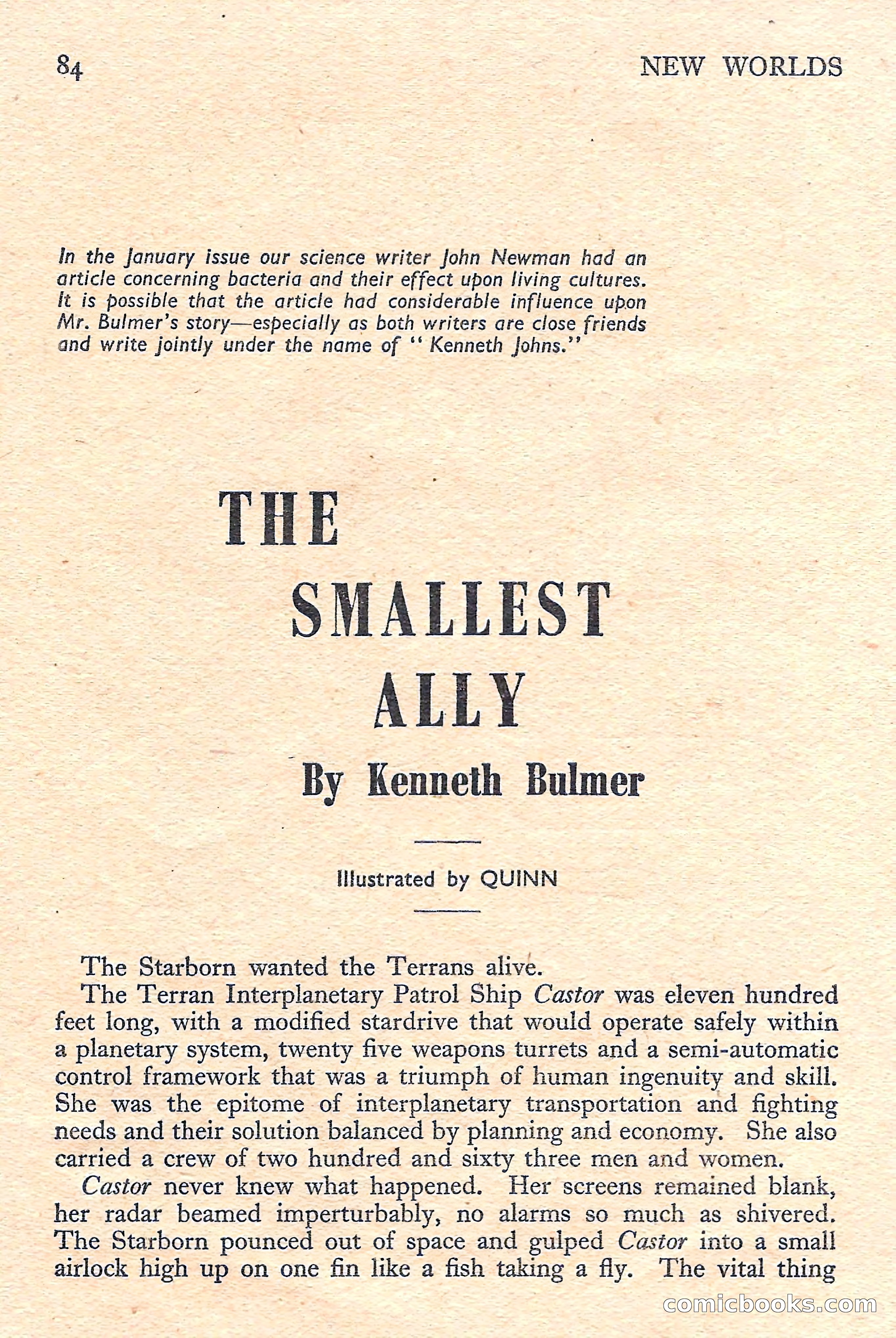 New Worlds Science Fiction No. 45 — page 86 of 132