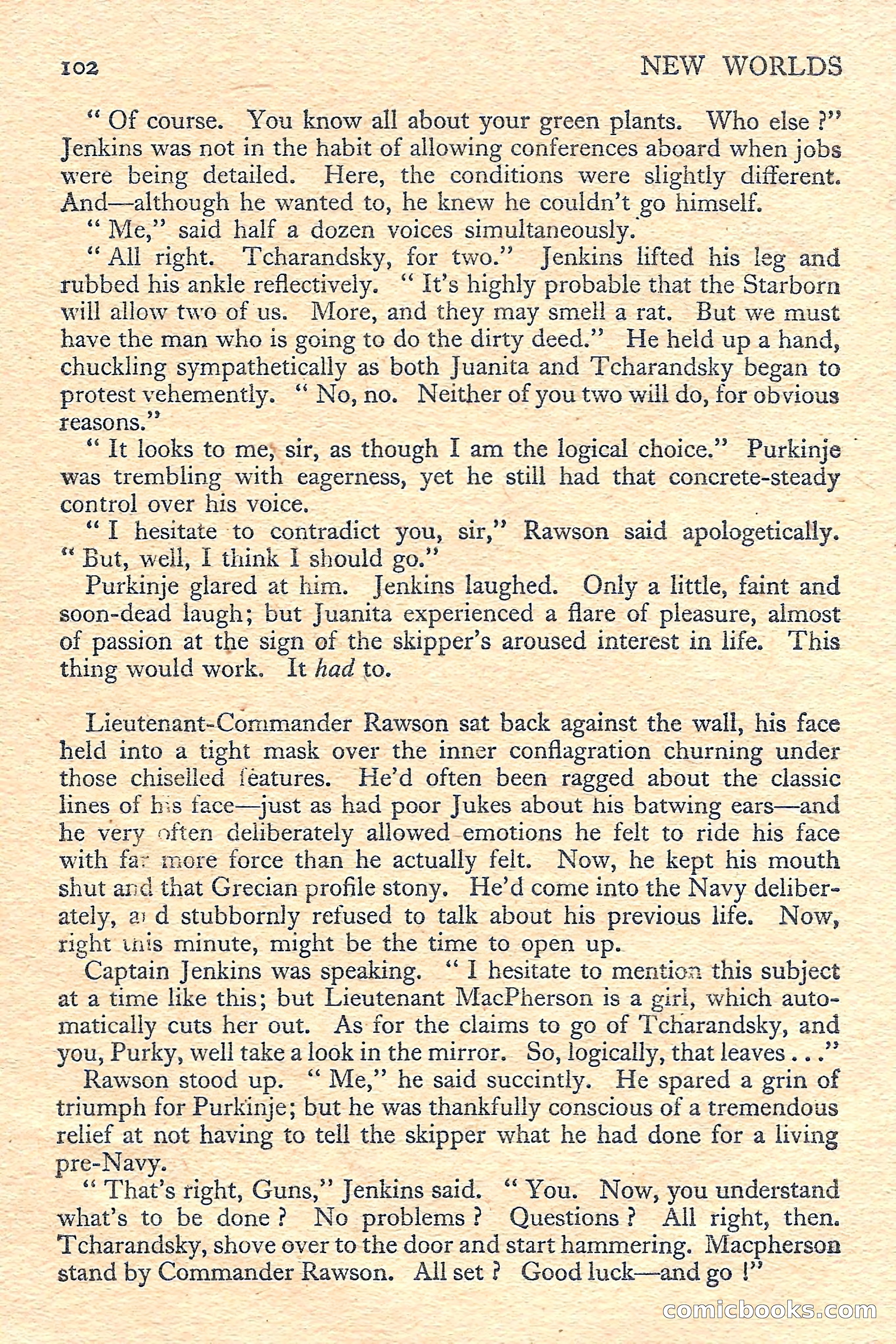 New Worlds Science Fiction No. 45 — page 104 of 132