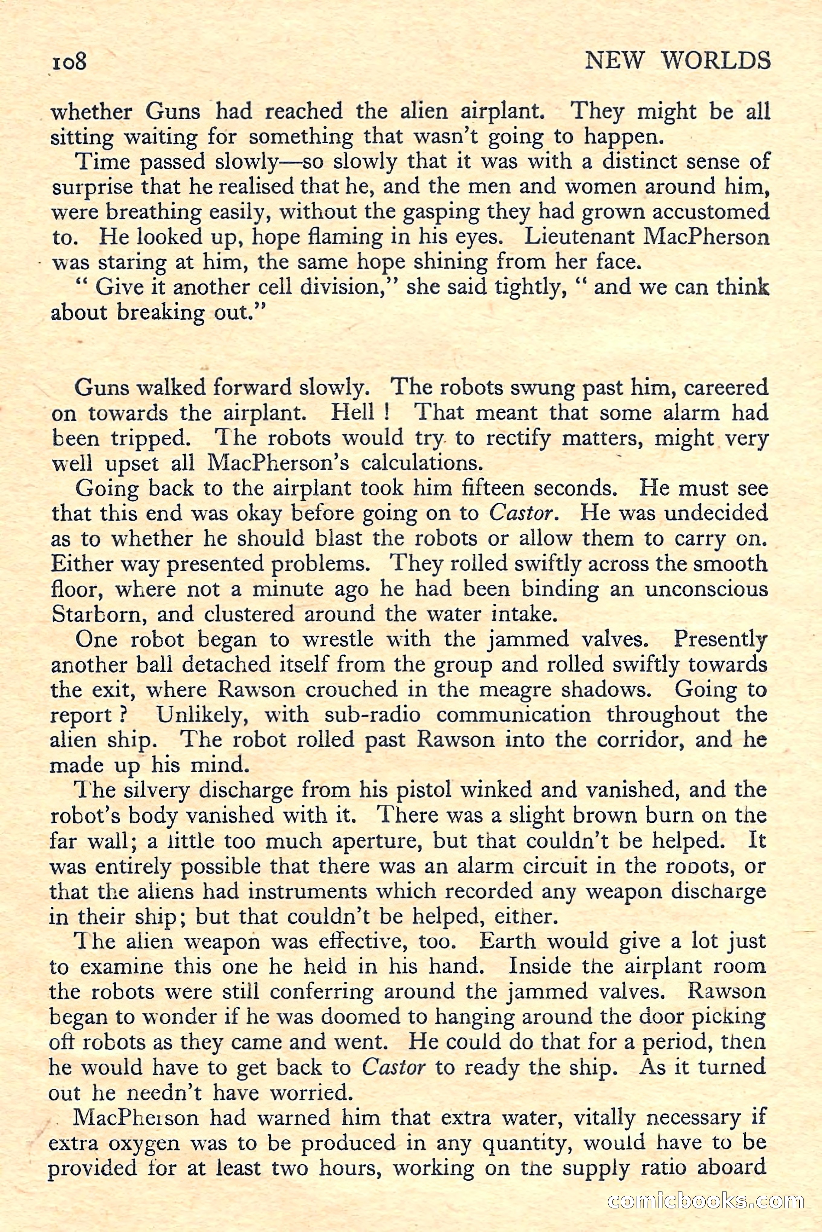 New Worlds Science Fiction No. 45 — page 110 of 132