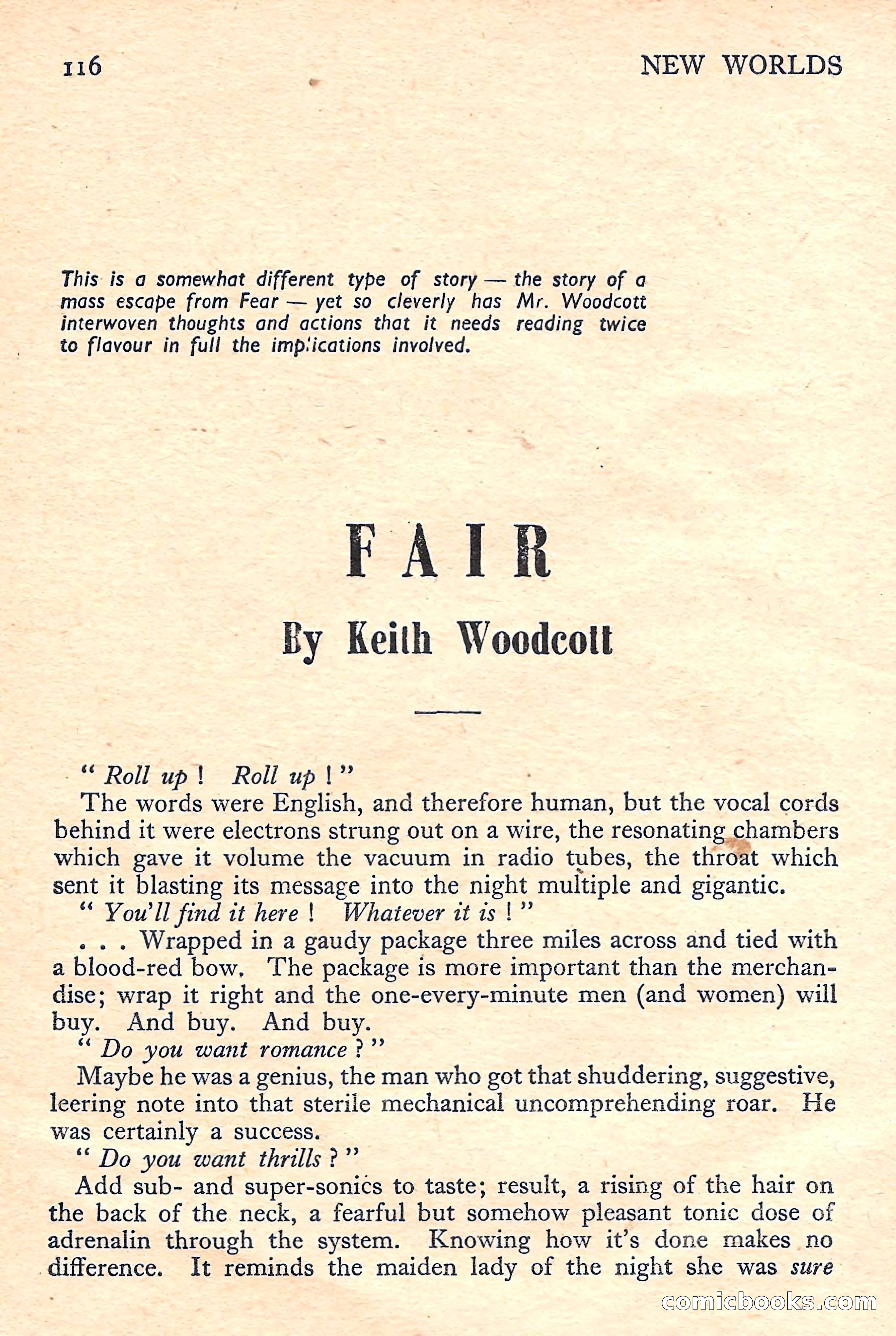 New Worlds Science Fiction No. 45 — page 118 of 132