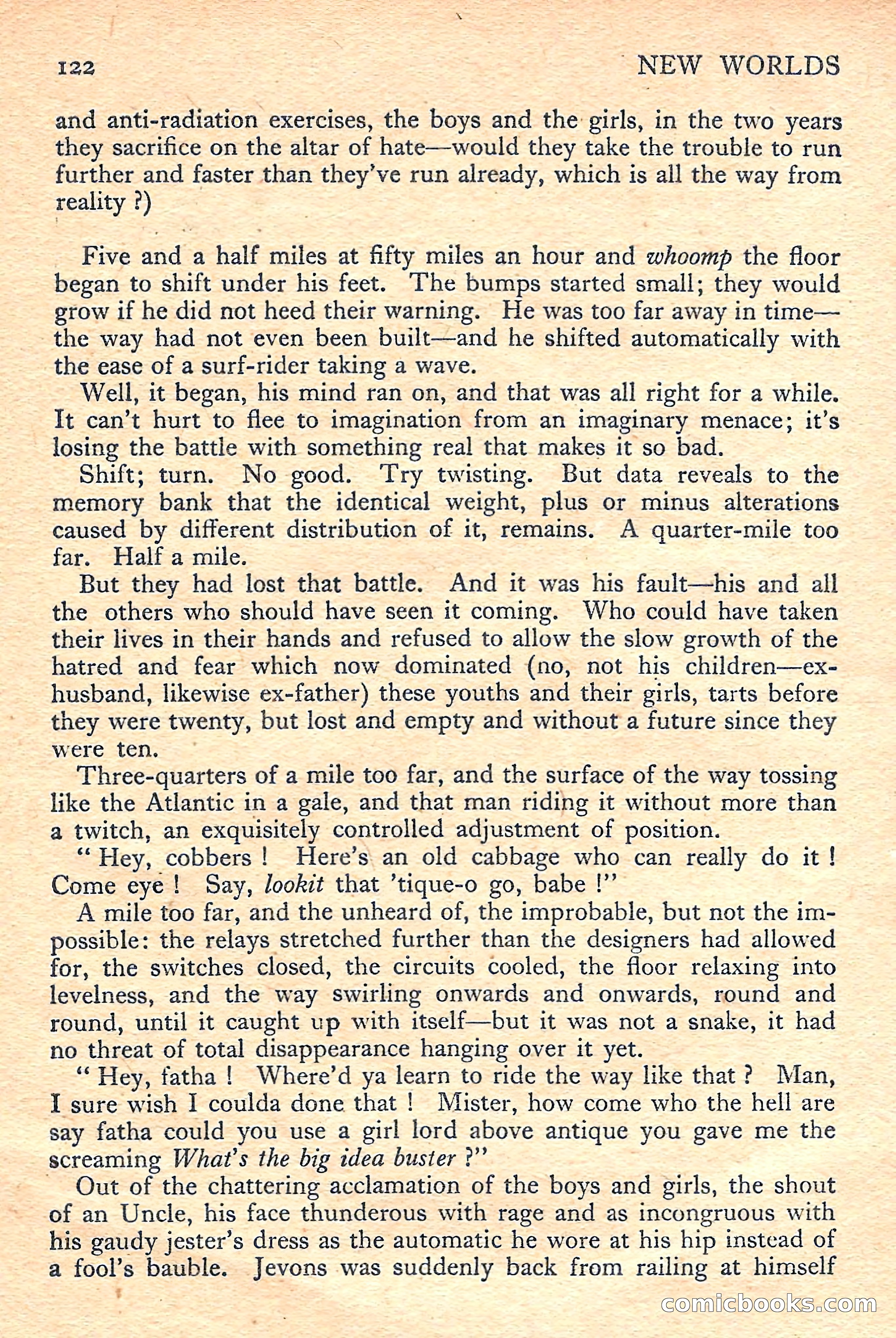 New Worlds Science Fiction No. 45 — page 124 of 132
