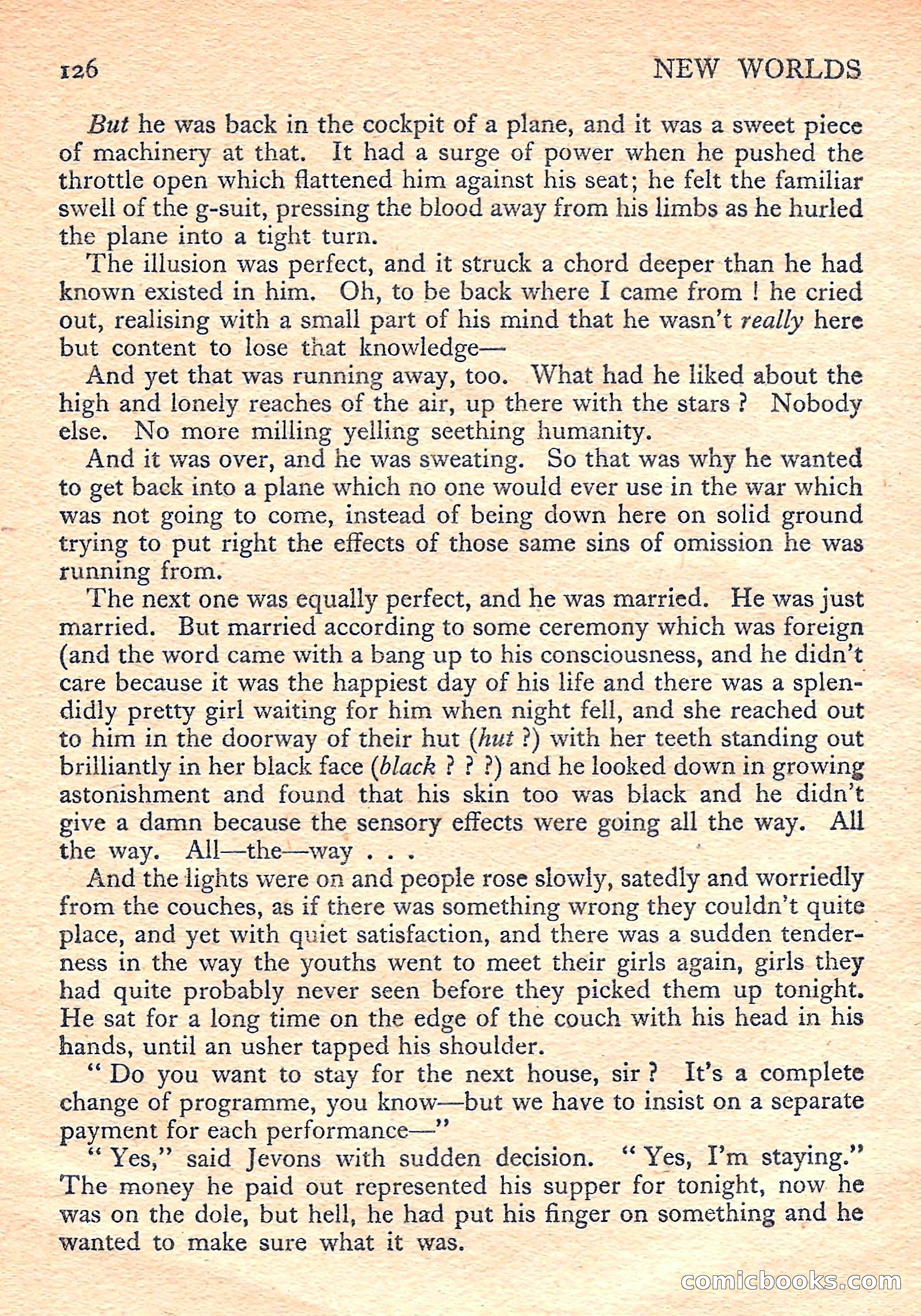 New Worlds Science Fiction No. 45 — page 128 of 132