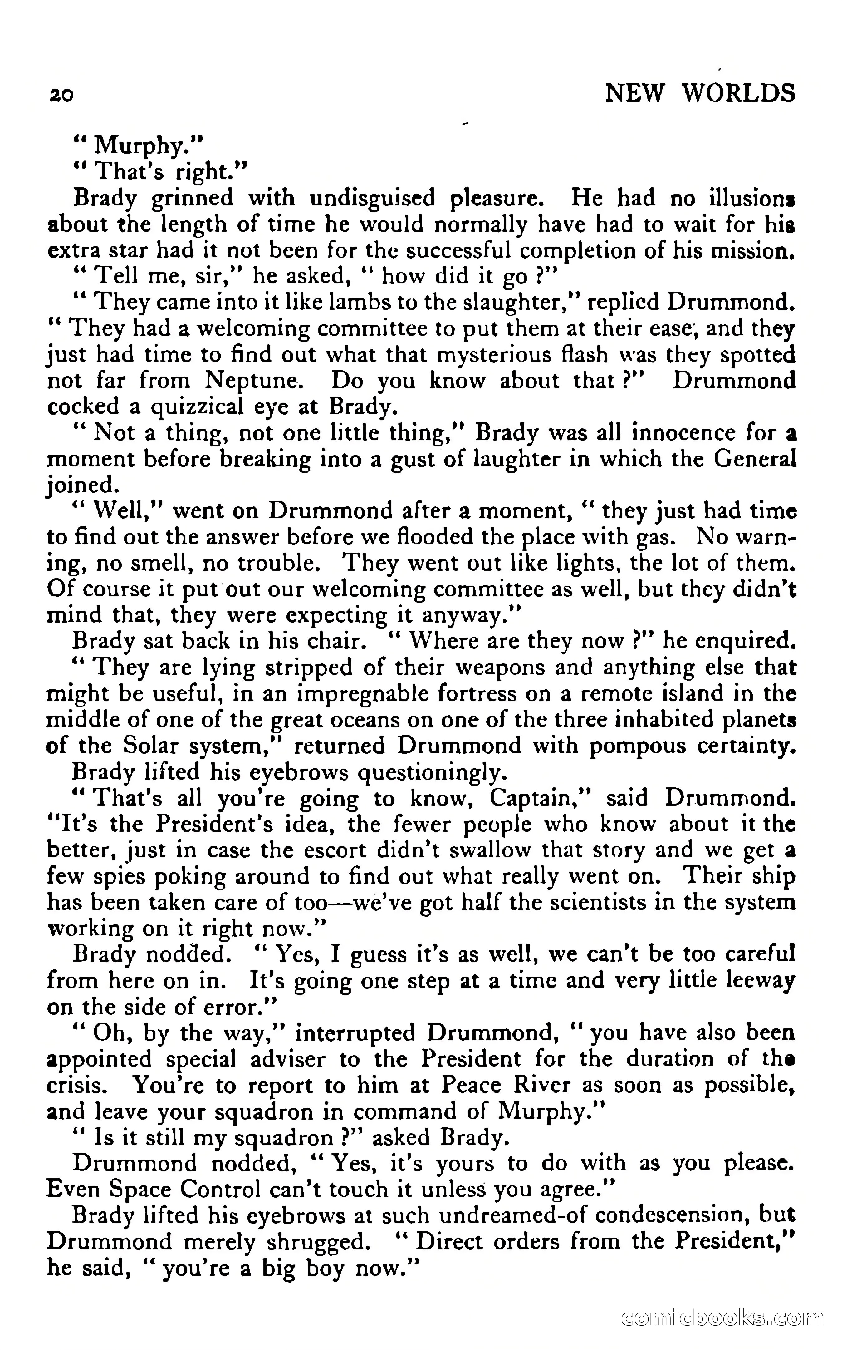 New Worlds Science Fiction No. 46 — page 22 of 133