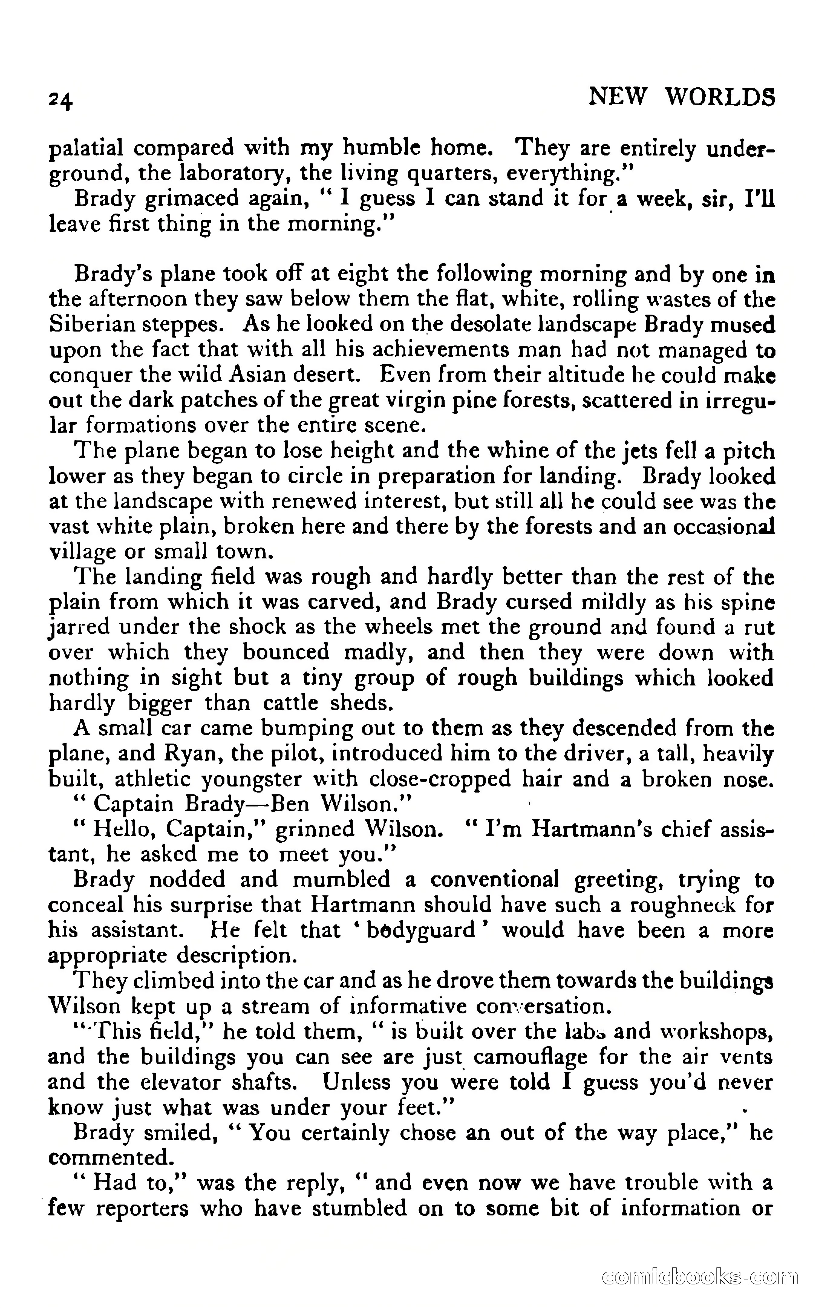 New Worlds Science Fiction No. 46 — page 26 of 133