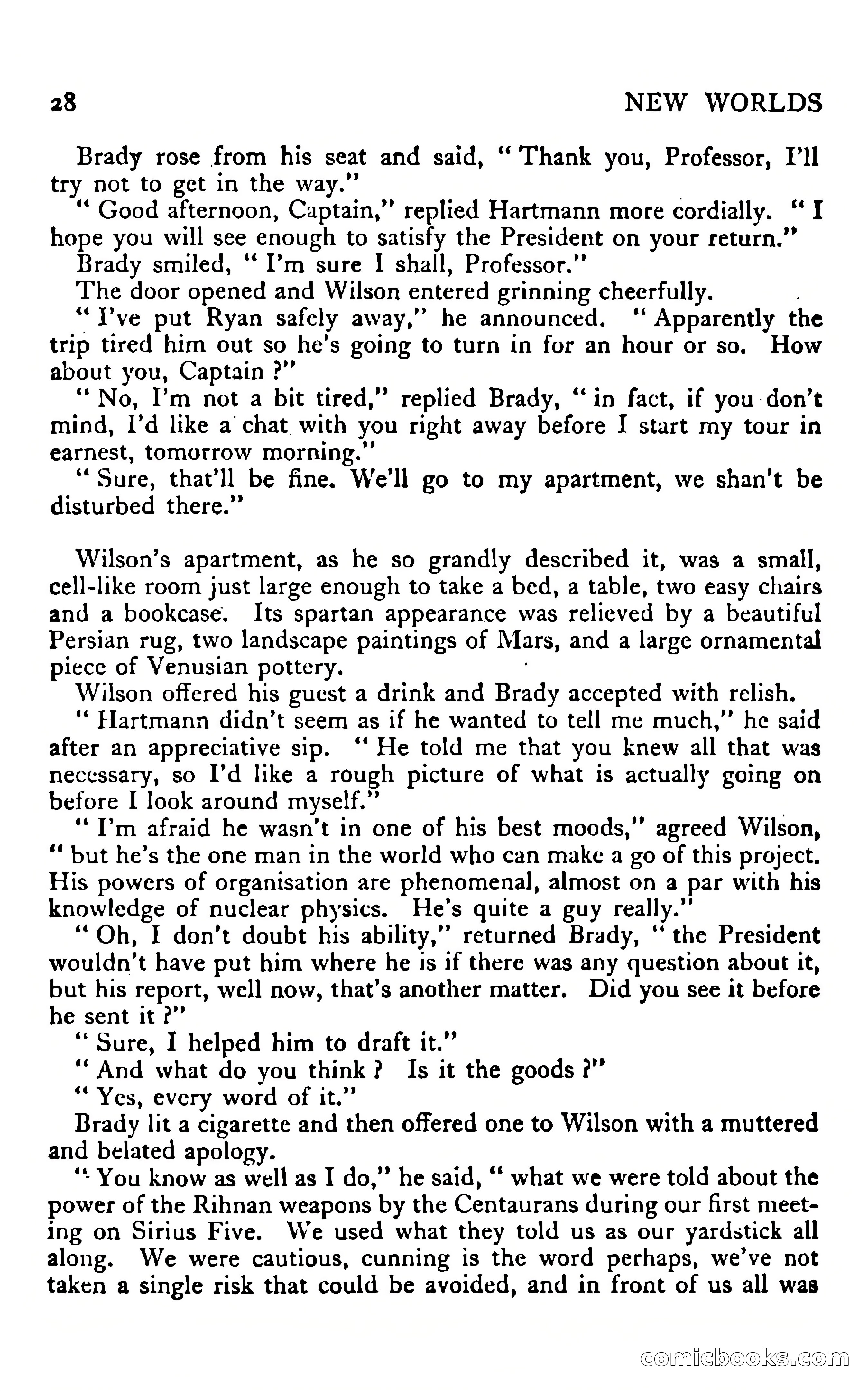 New Worlds Science Fiction No. 46 — page 30 of 133