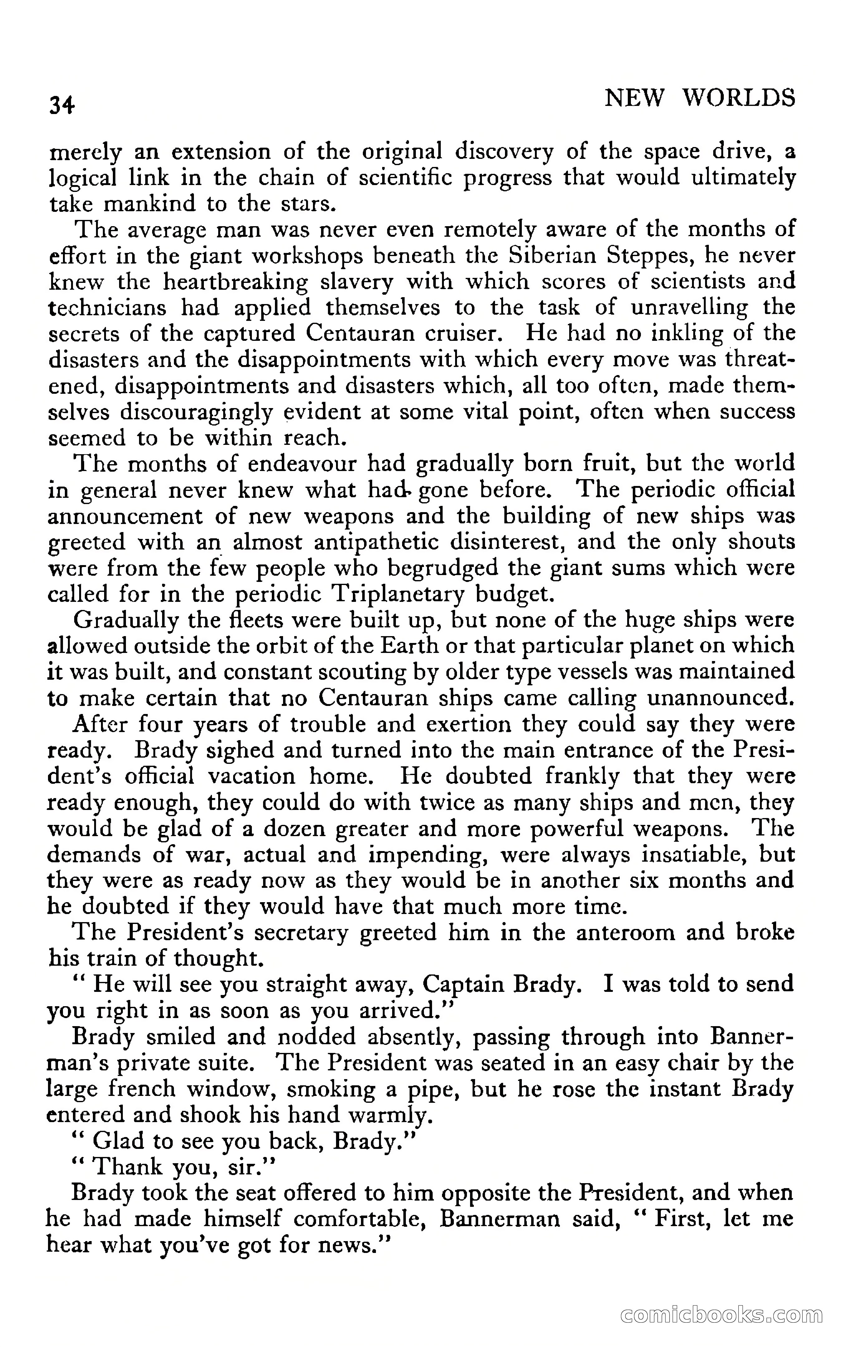 New Worlds Science Fiction No. 46 — page 36 of 133