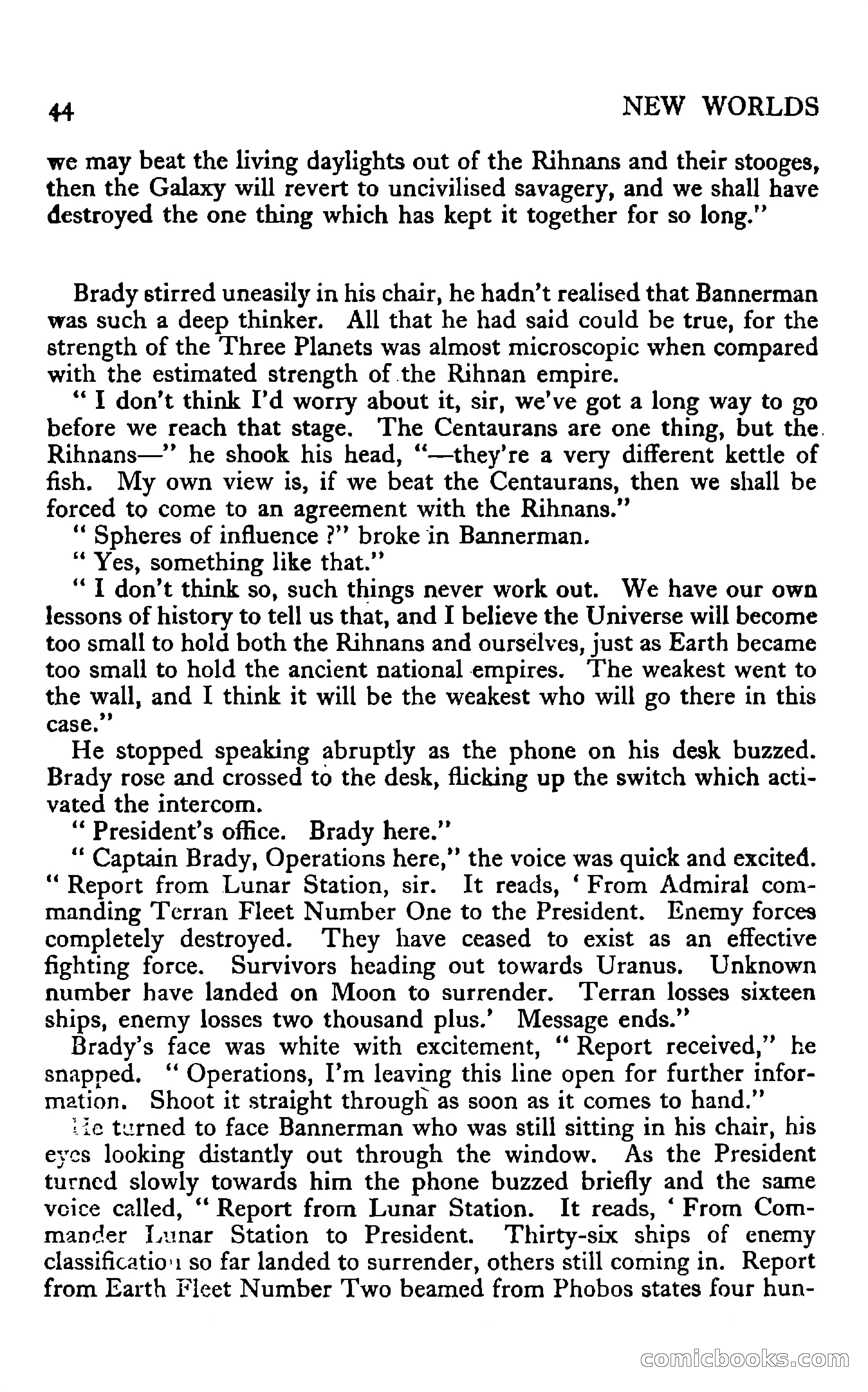 New Worlds Science Fiction No. 46 — page 46 of 133