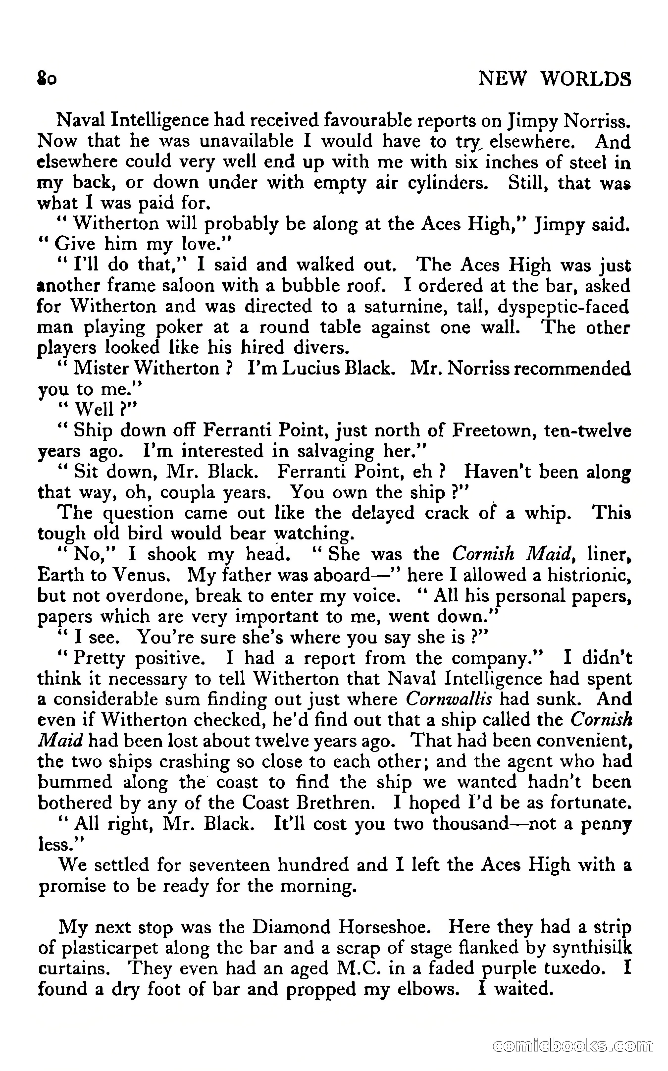 New Worlds Science Fiction No. 46 — page 82 of 133