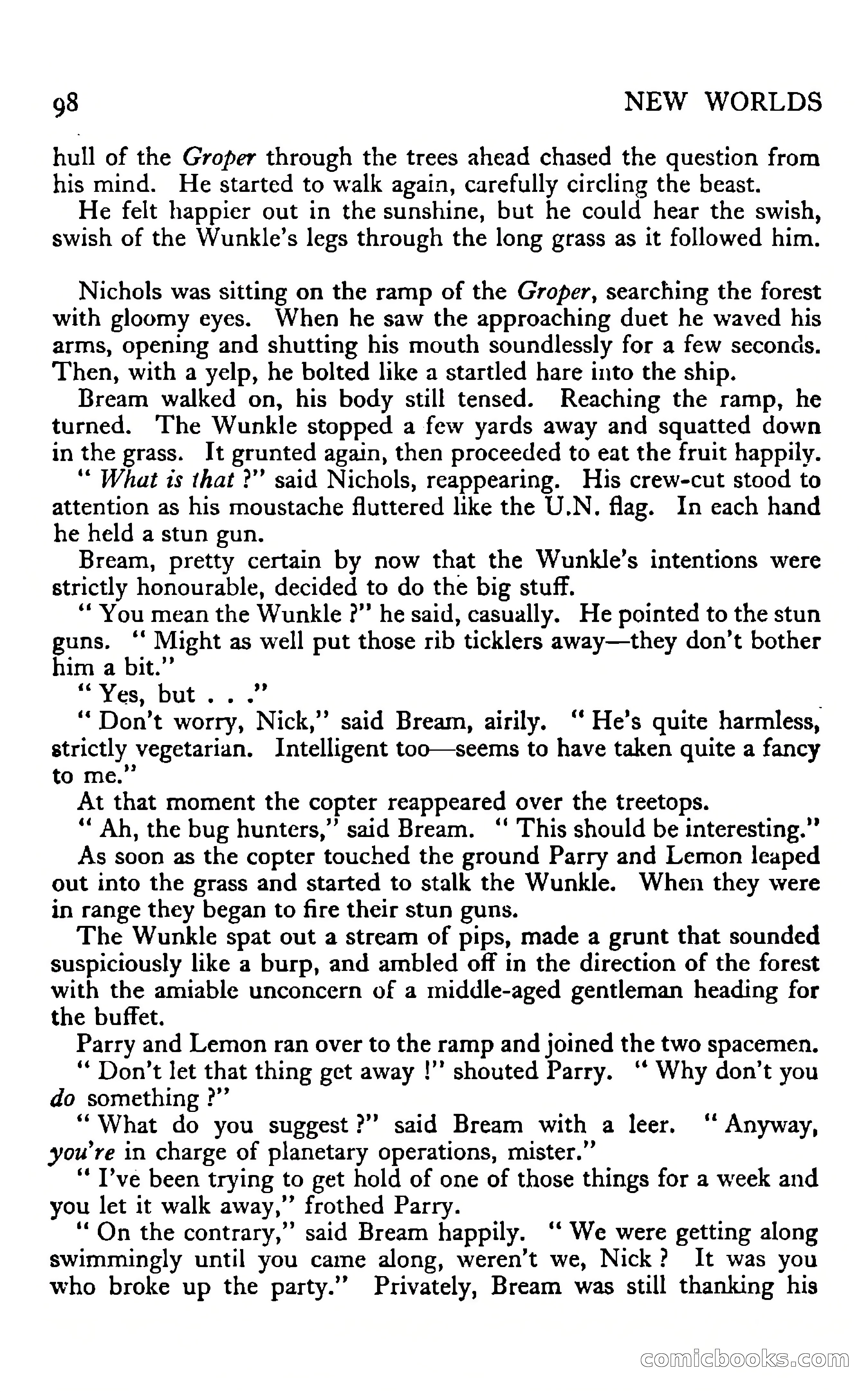 New Worlds Science Fiction No. 46 — page 100 of 133