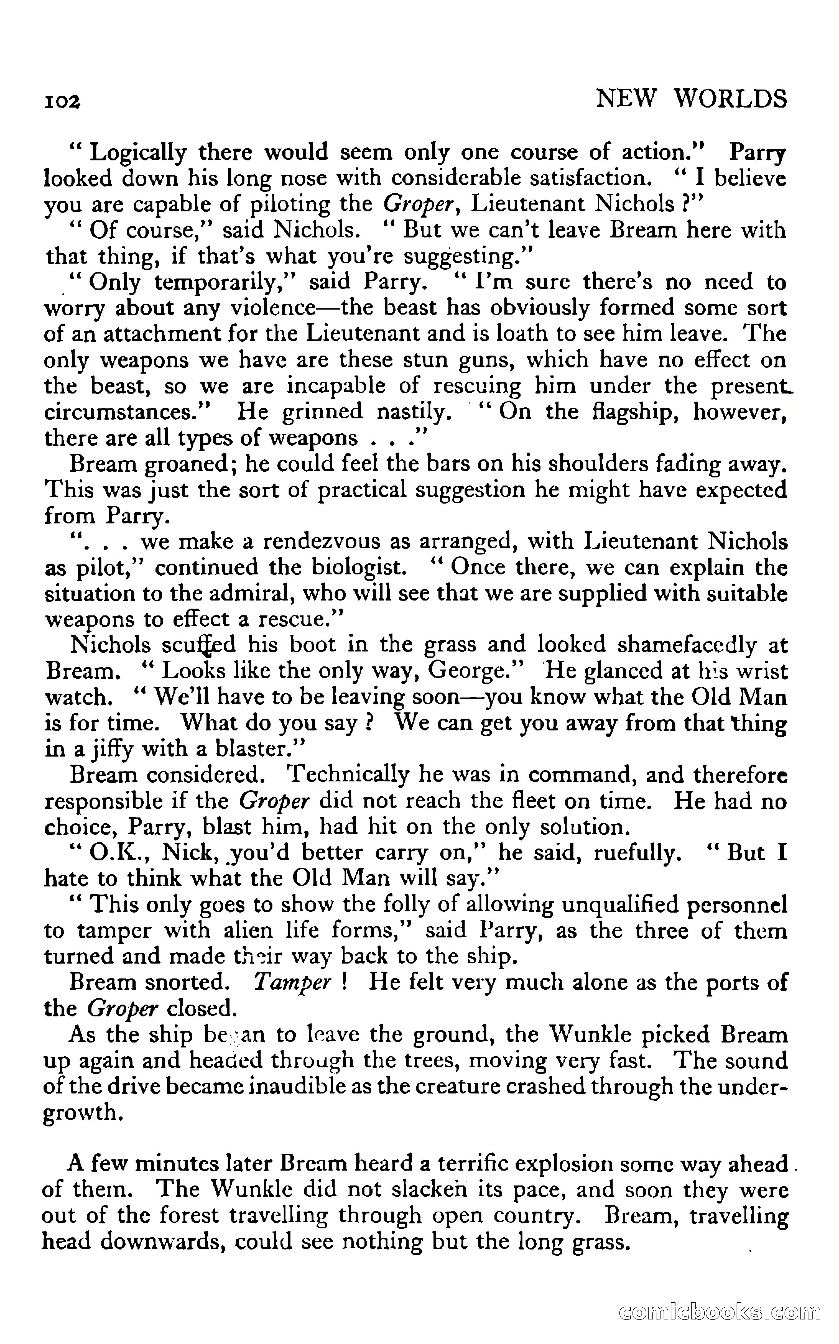 New Worlds Science Fiction No. 46 — page 104 of 133