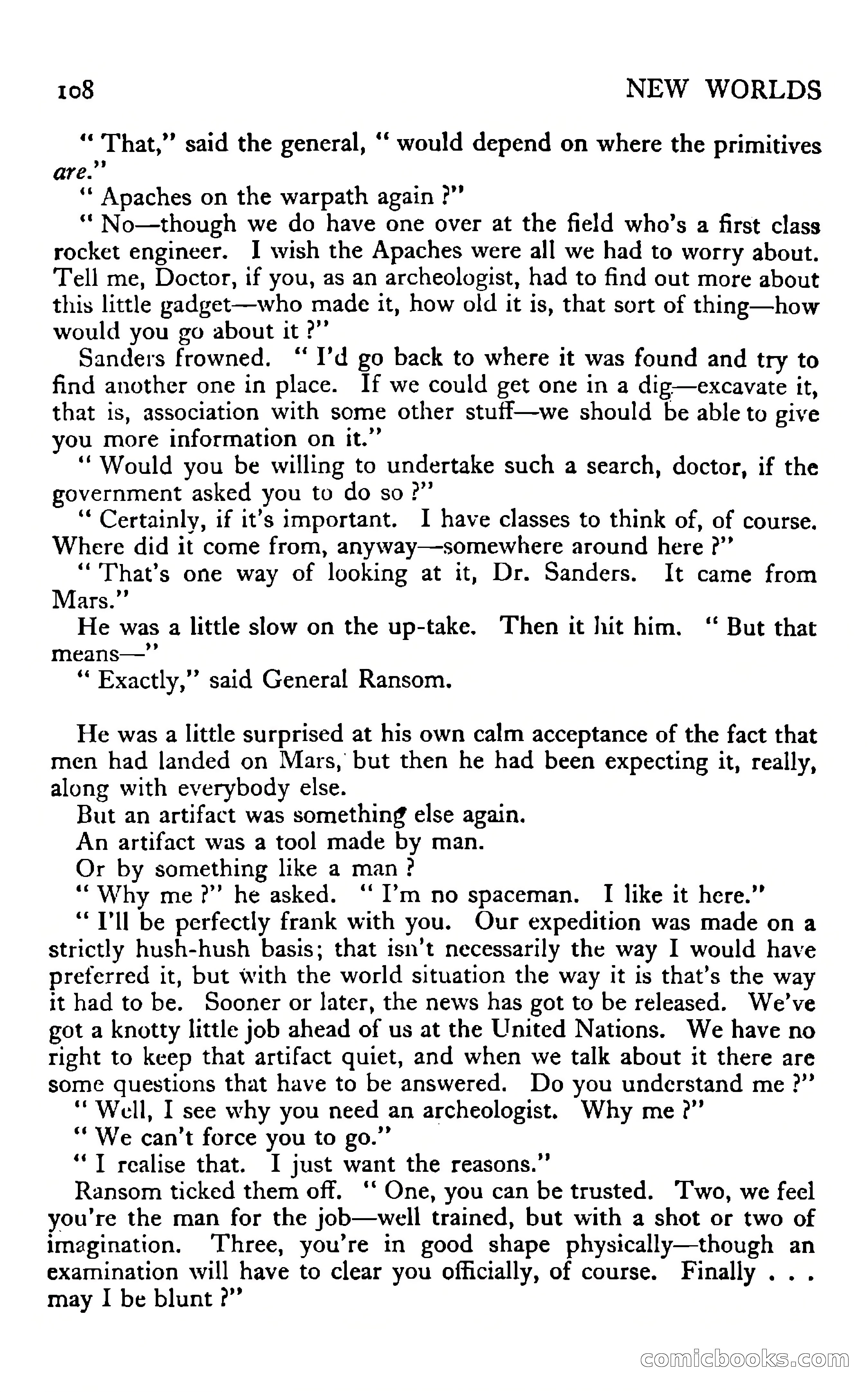 New Worlds Science Fiction No. 46 — page 110 of 133