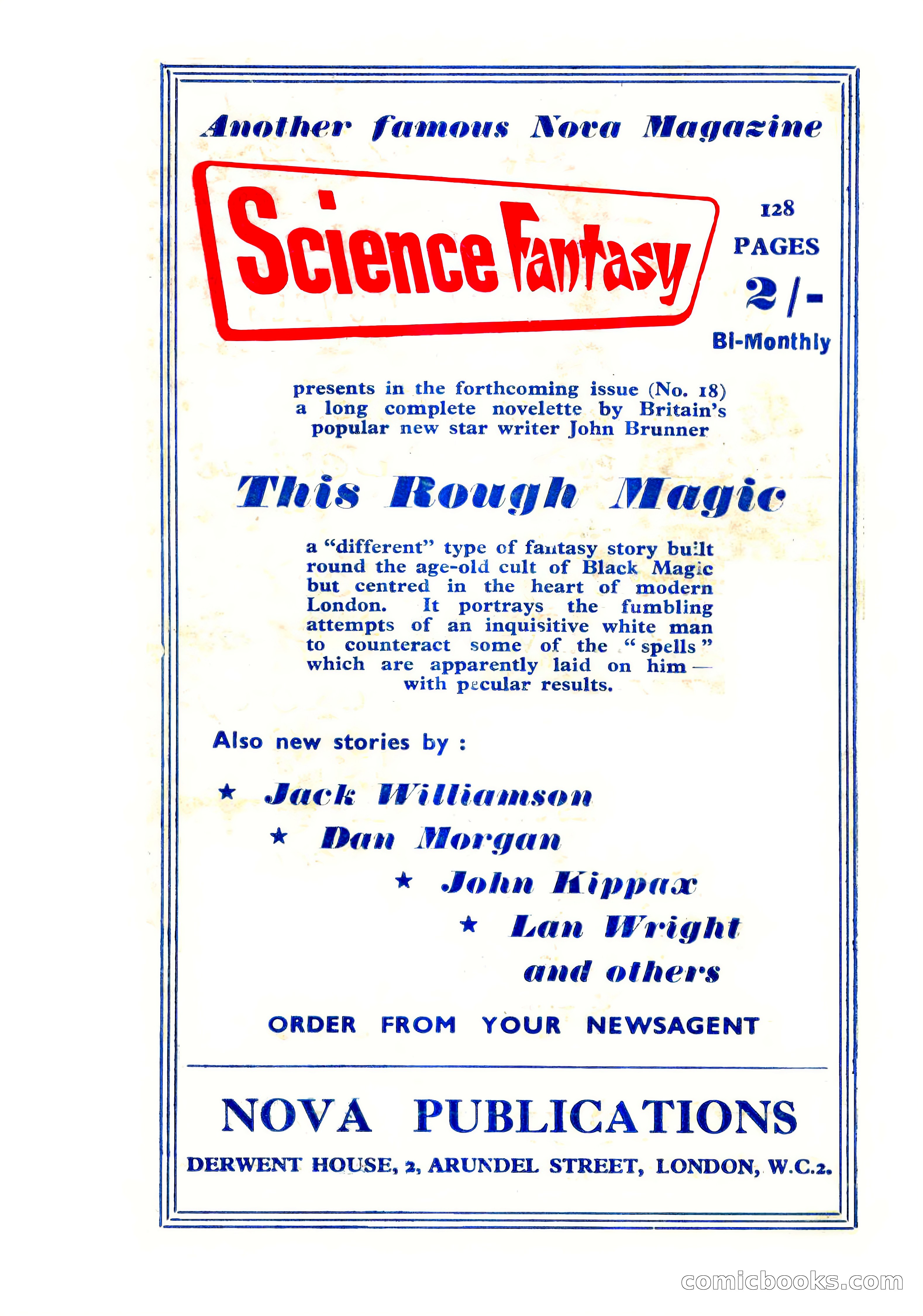 New Worlds Science Fiction No. 46 — page 132 of 133