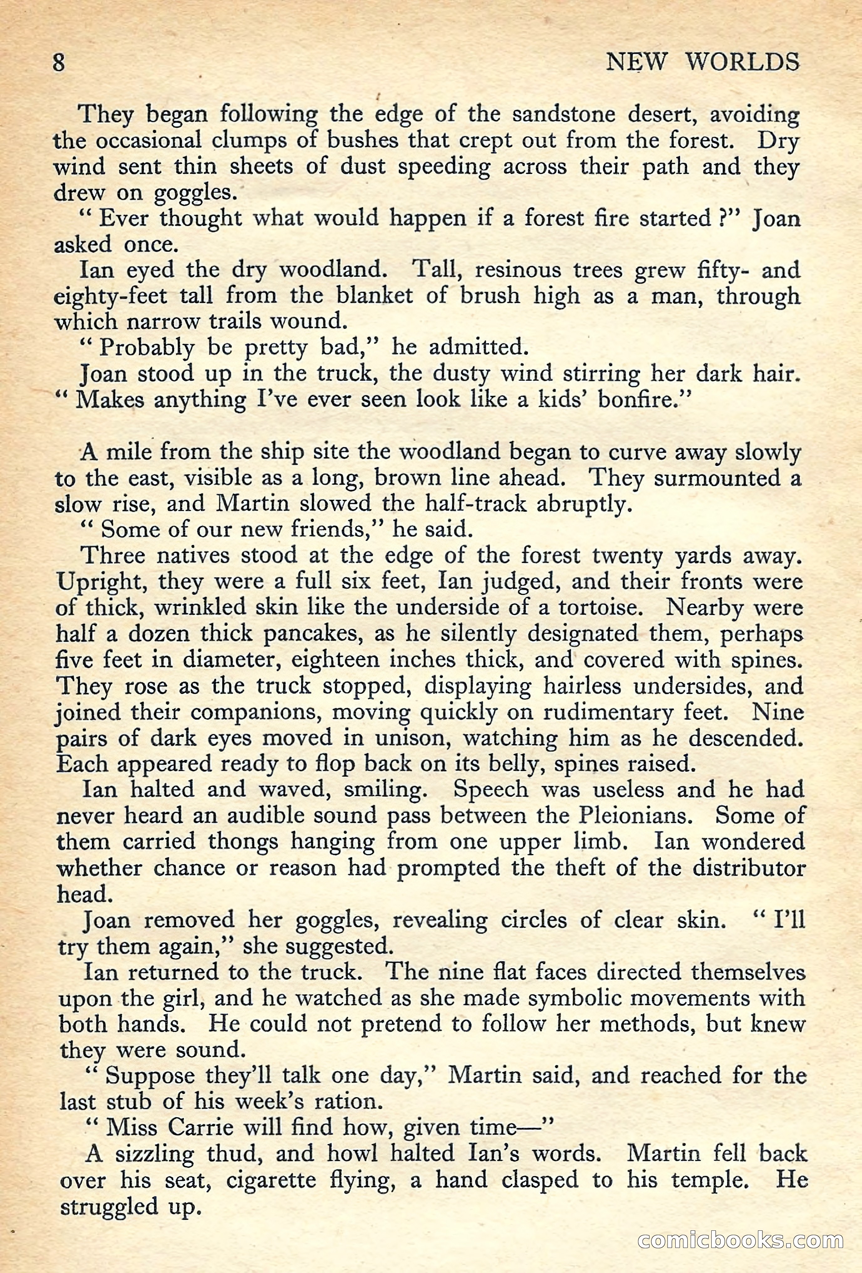 New Worlds Science Fiction No. 47 — page 10 of 132