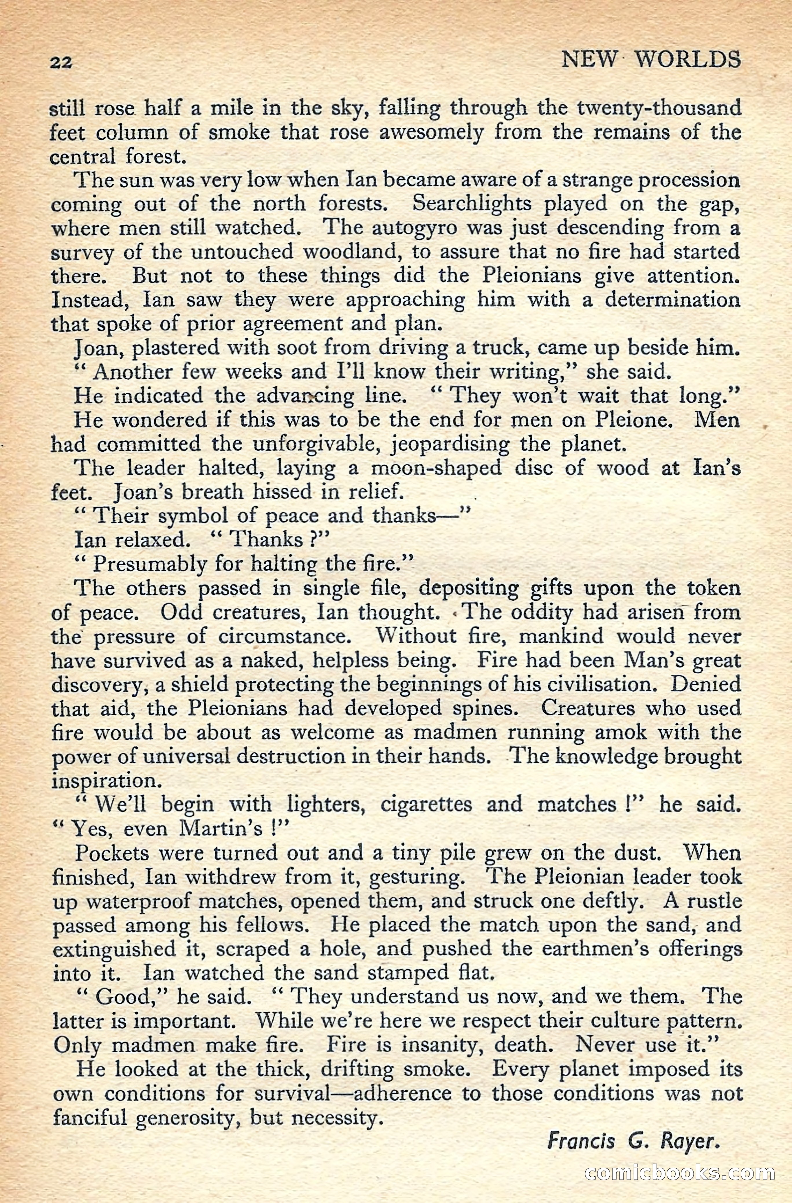 New Worlds Science Fiction No. 47 — page 24 of 132
