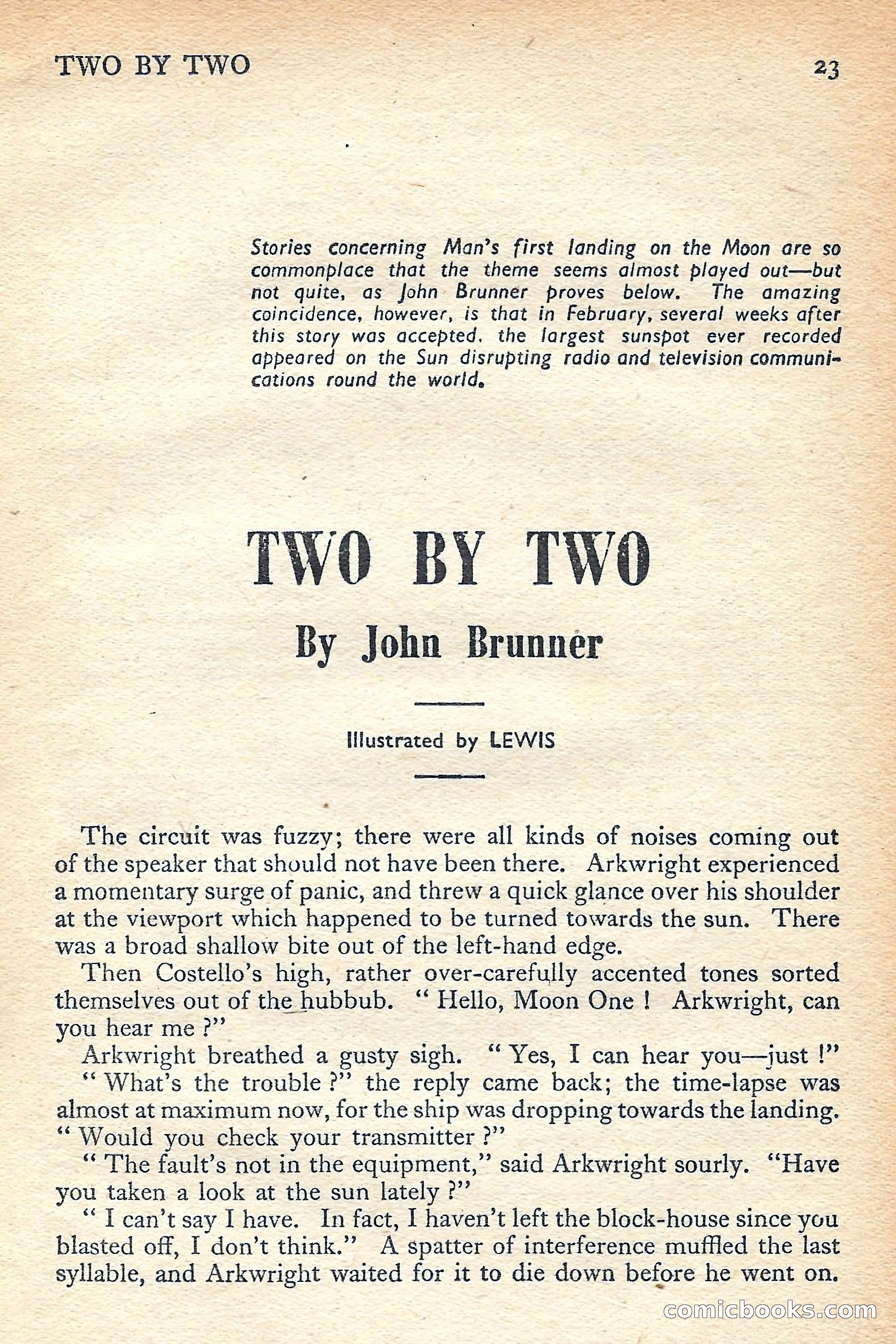 New Worlds Science Fiction No. 47 — page 25 of 132