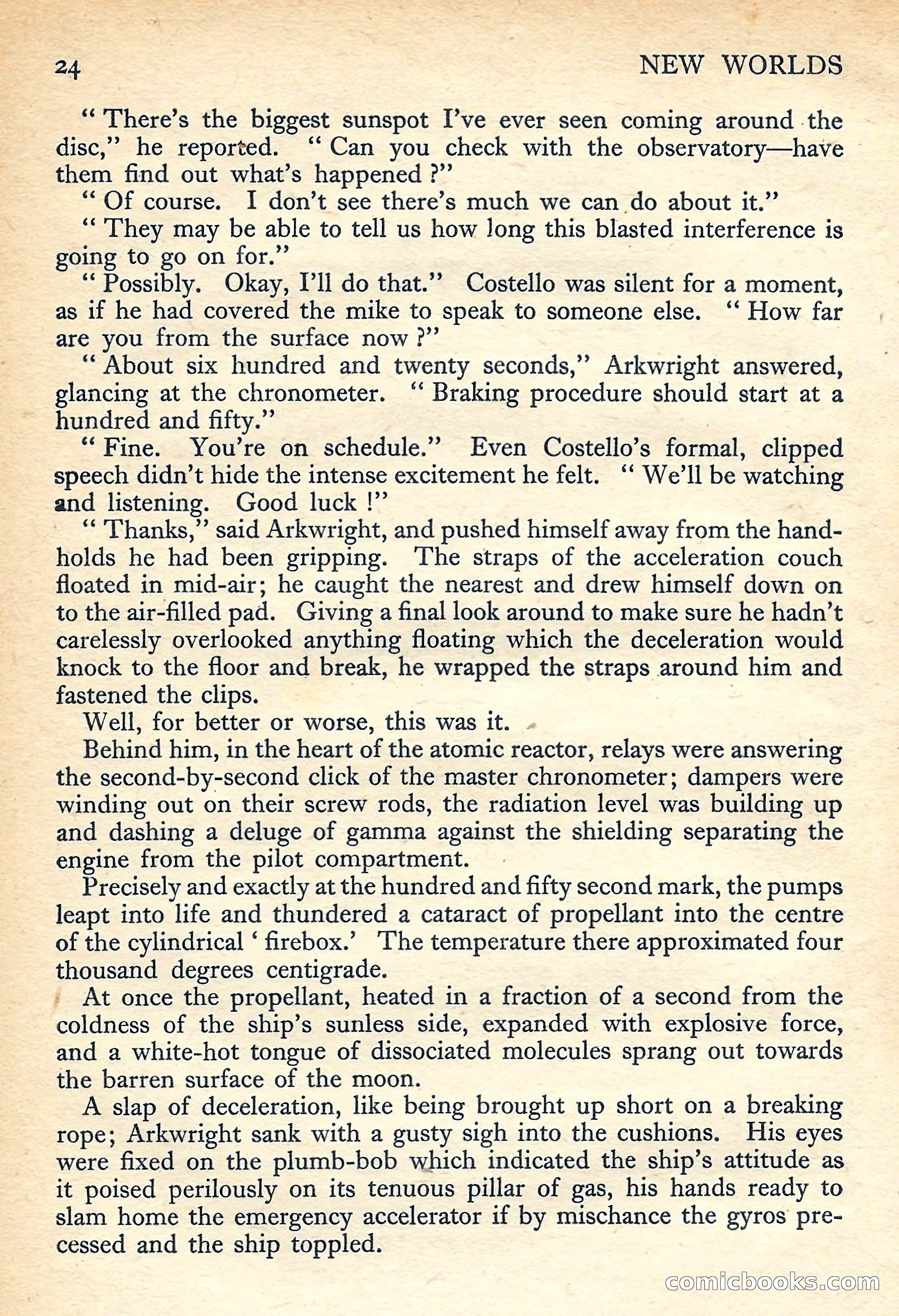 New Worlds Science Fiction No. 47 — page 26 of 132