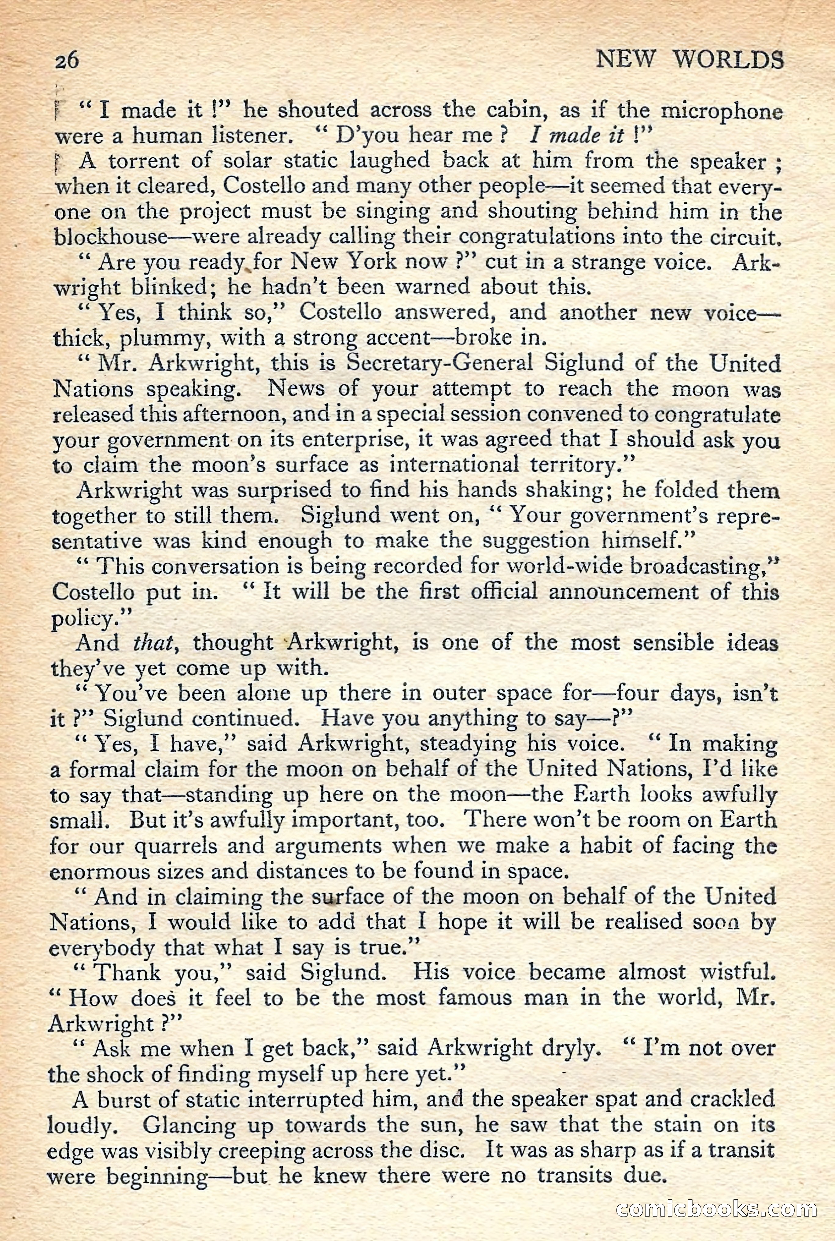 New Worlds Science Fiction No. 47 — page 28 of 132