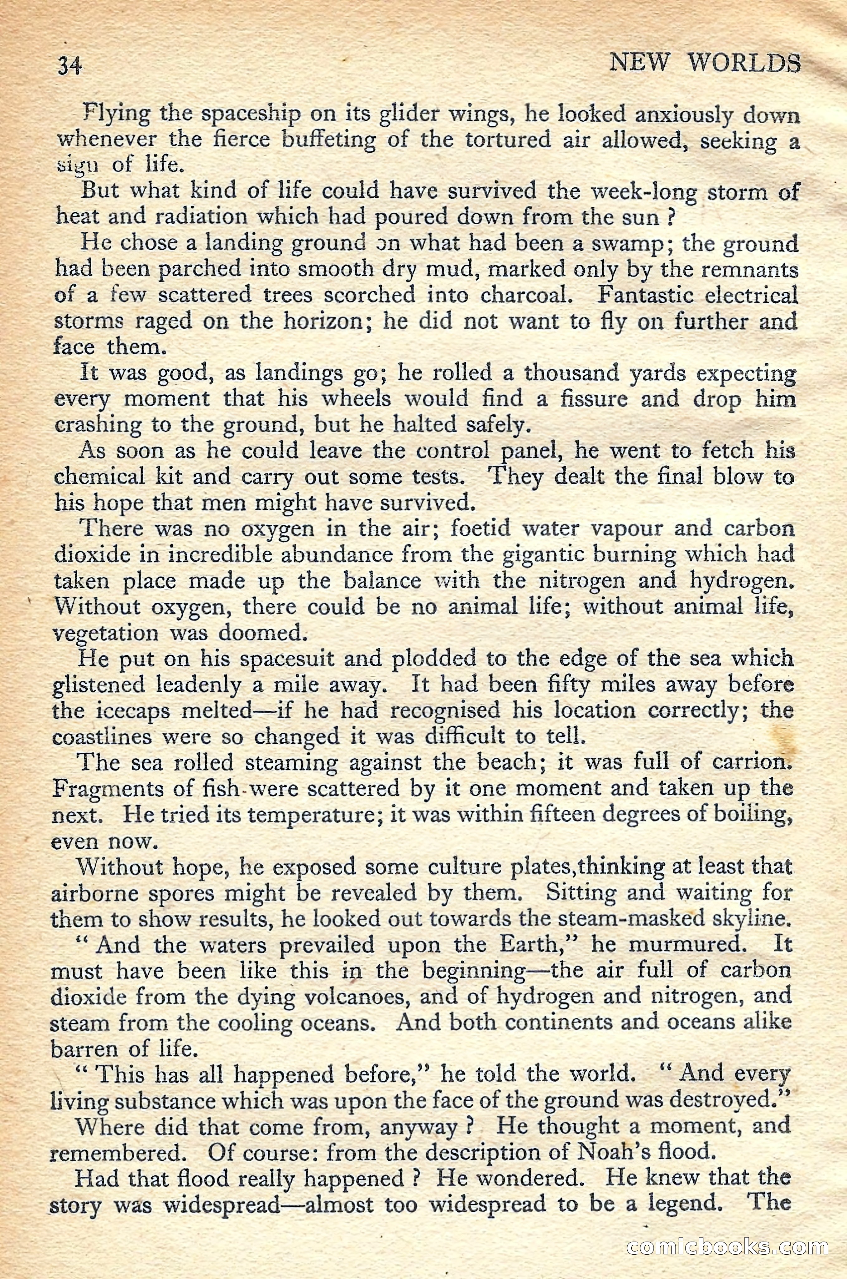 New Worlds Science Fiction No. 47 — page 36 of 132