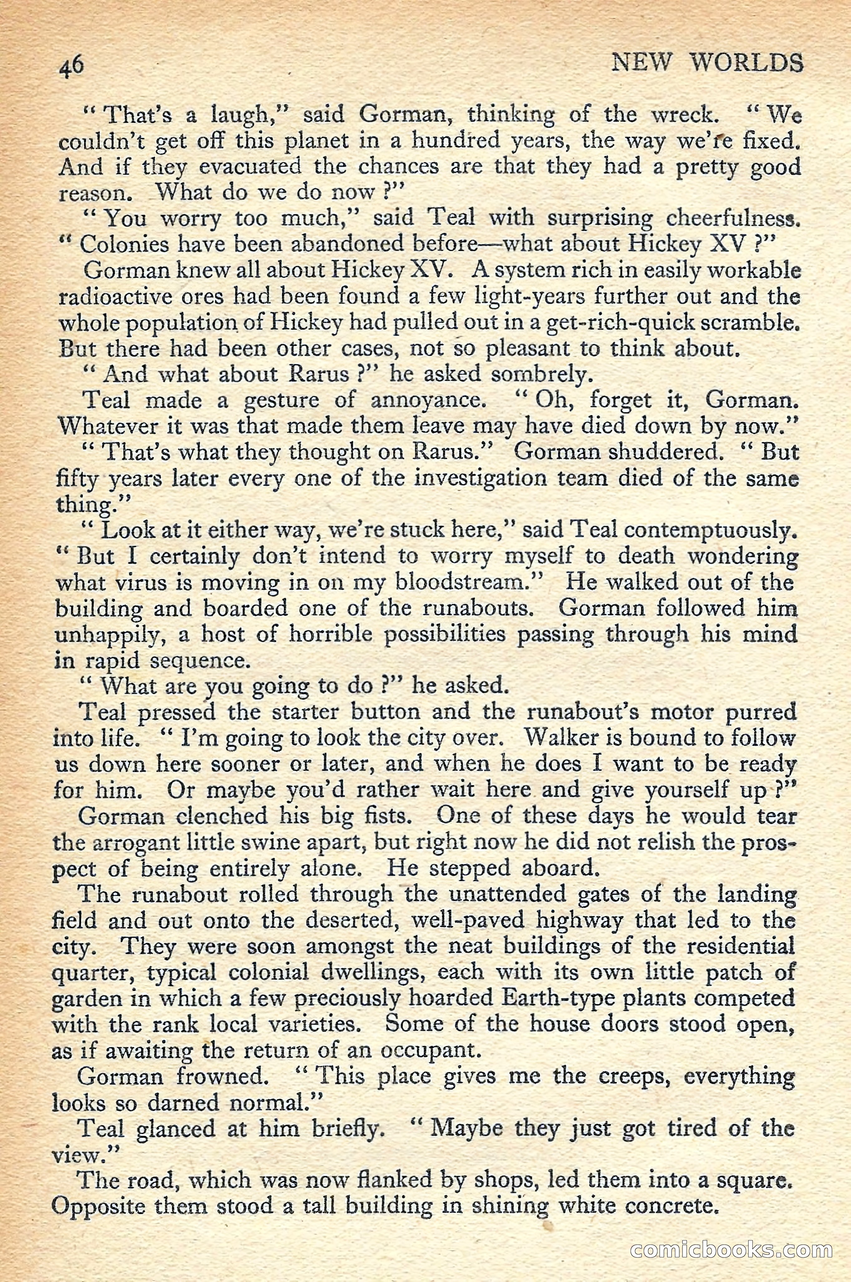 New Worlds Science Fiction No. 47 — page 48 of 132