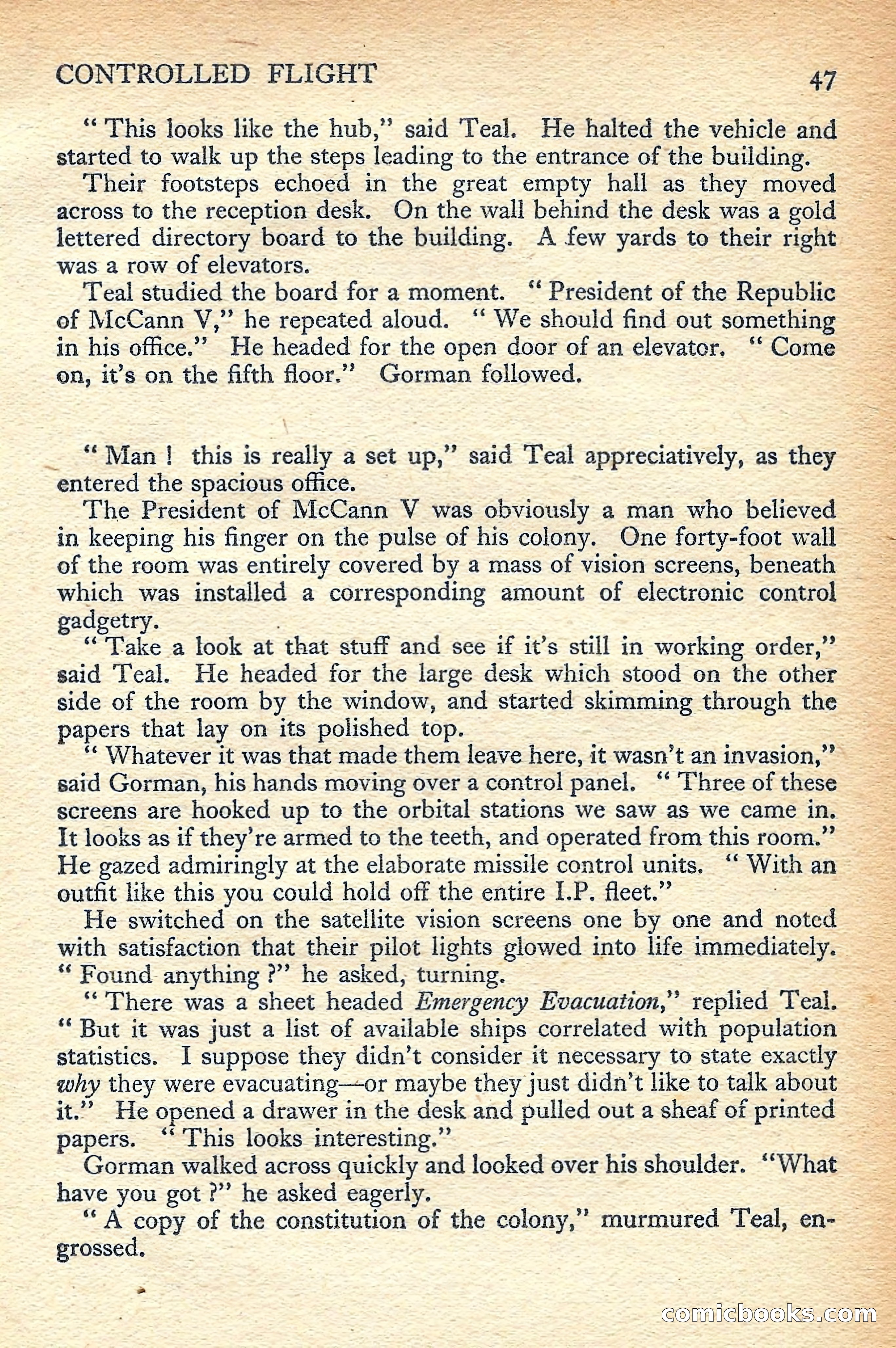 New Worlds Science Fiction No. 47 — page 49 of 132
