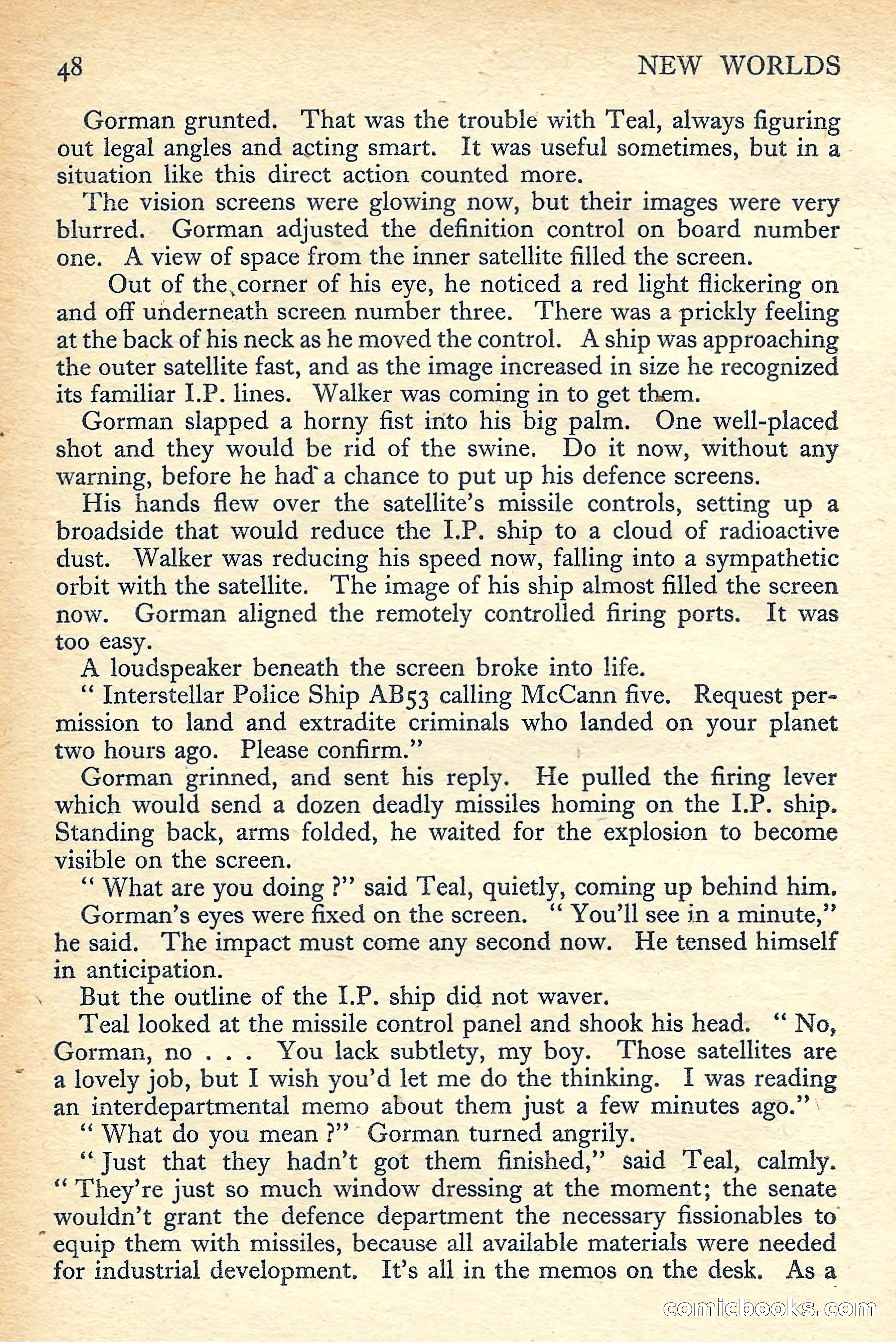 New Worlds Science Fiction No. 47 — page 50 of 132