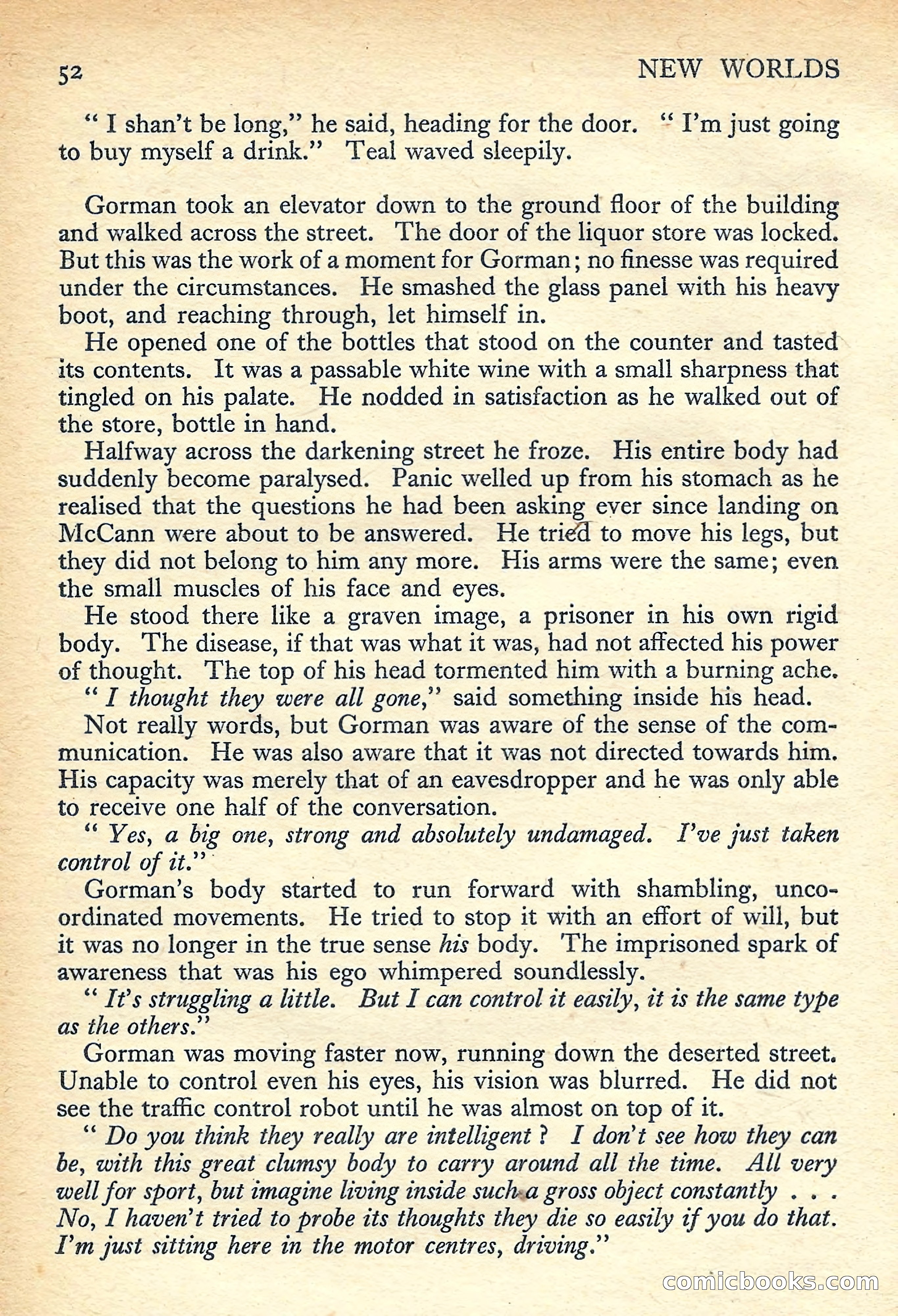 New Worlds Science Fiction No. 47 — page 54 of 132
