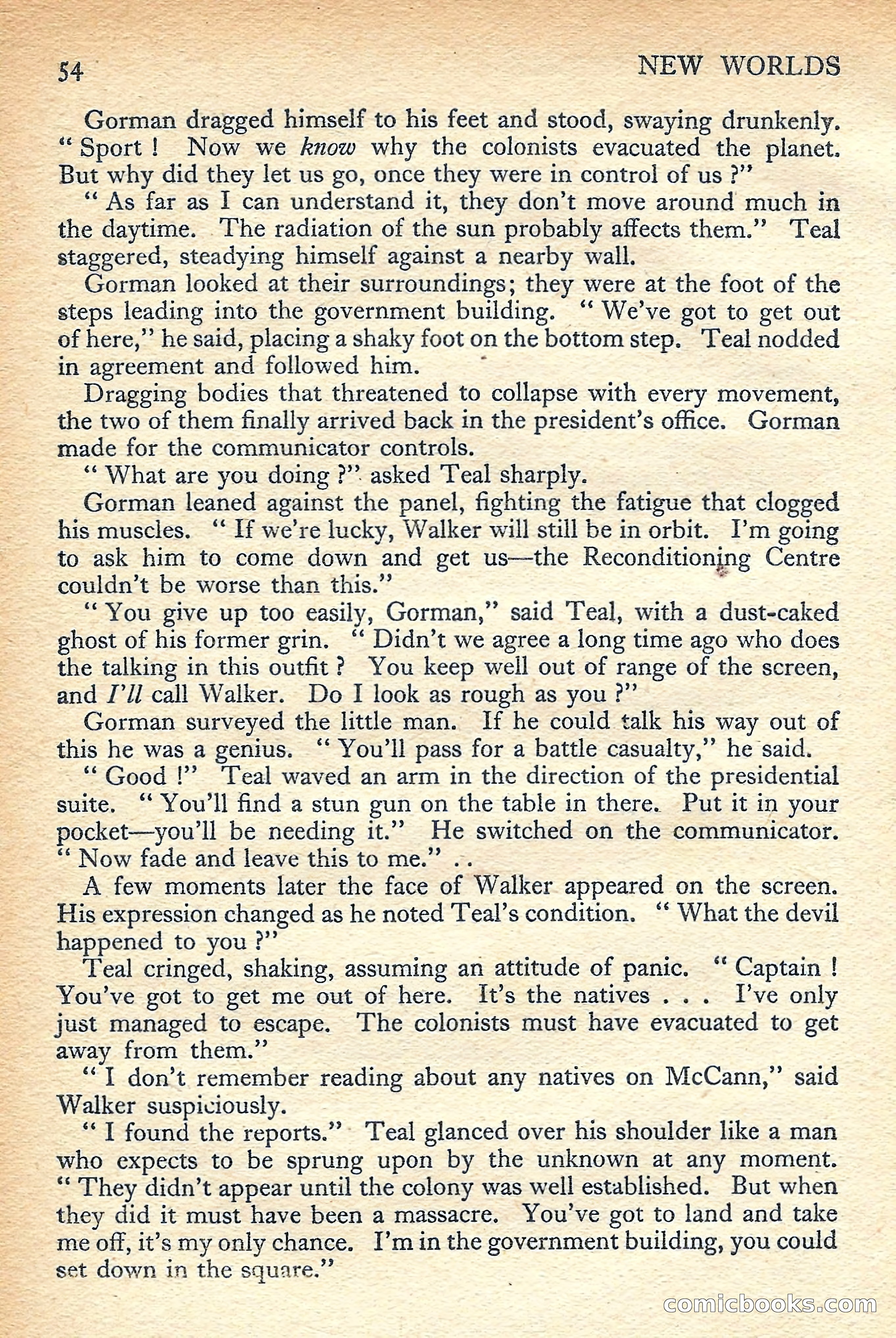 New Worlds Science Fiction No. 47 — page 56 of 132