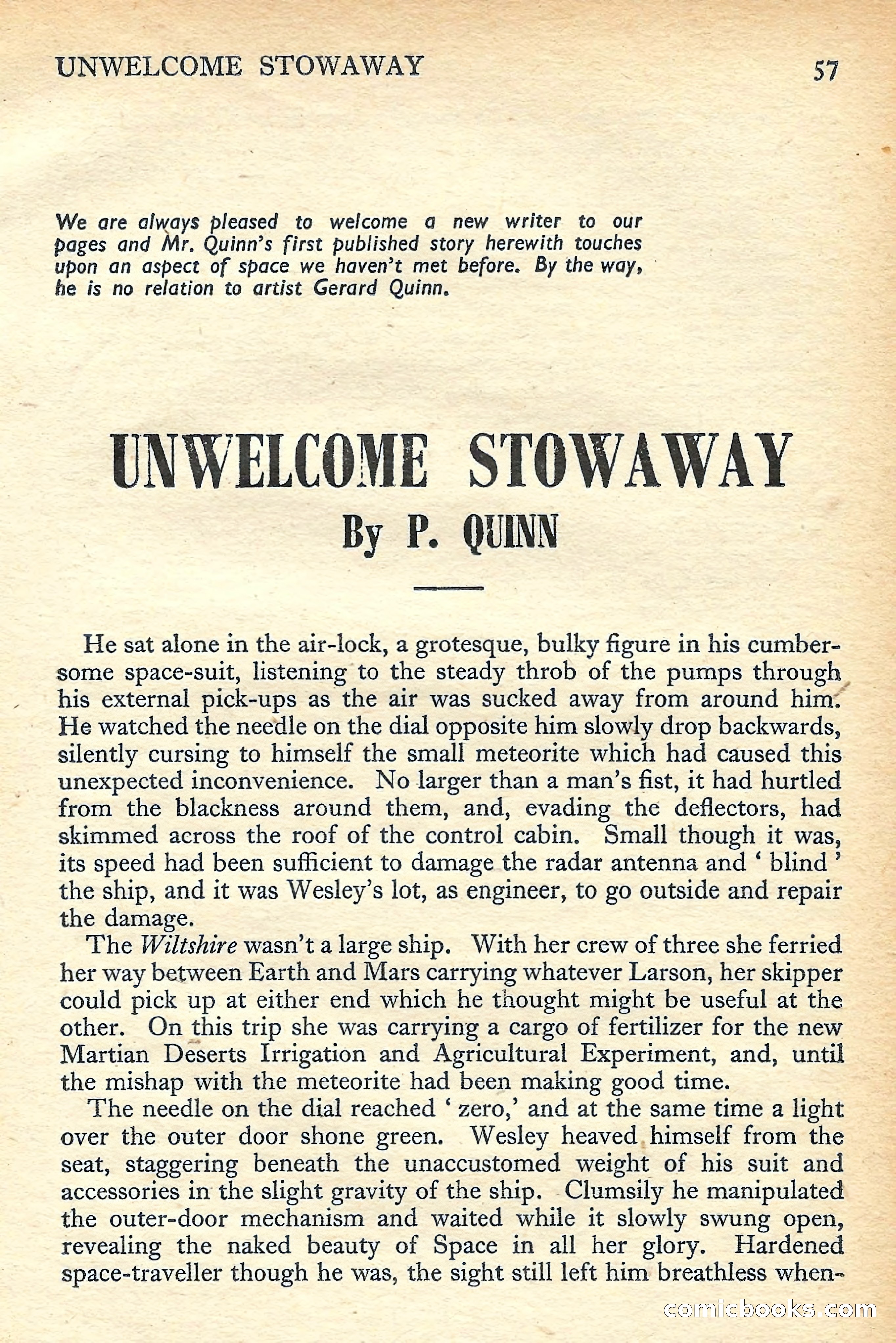 New Worlds Science Fiction No. 47 — page 59 of 132