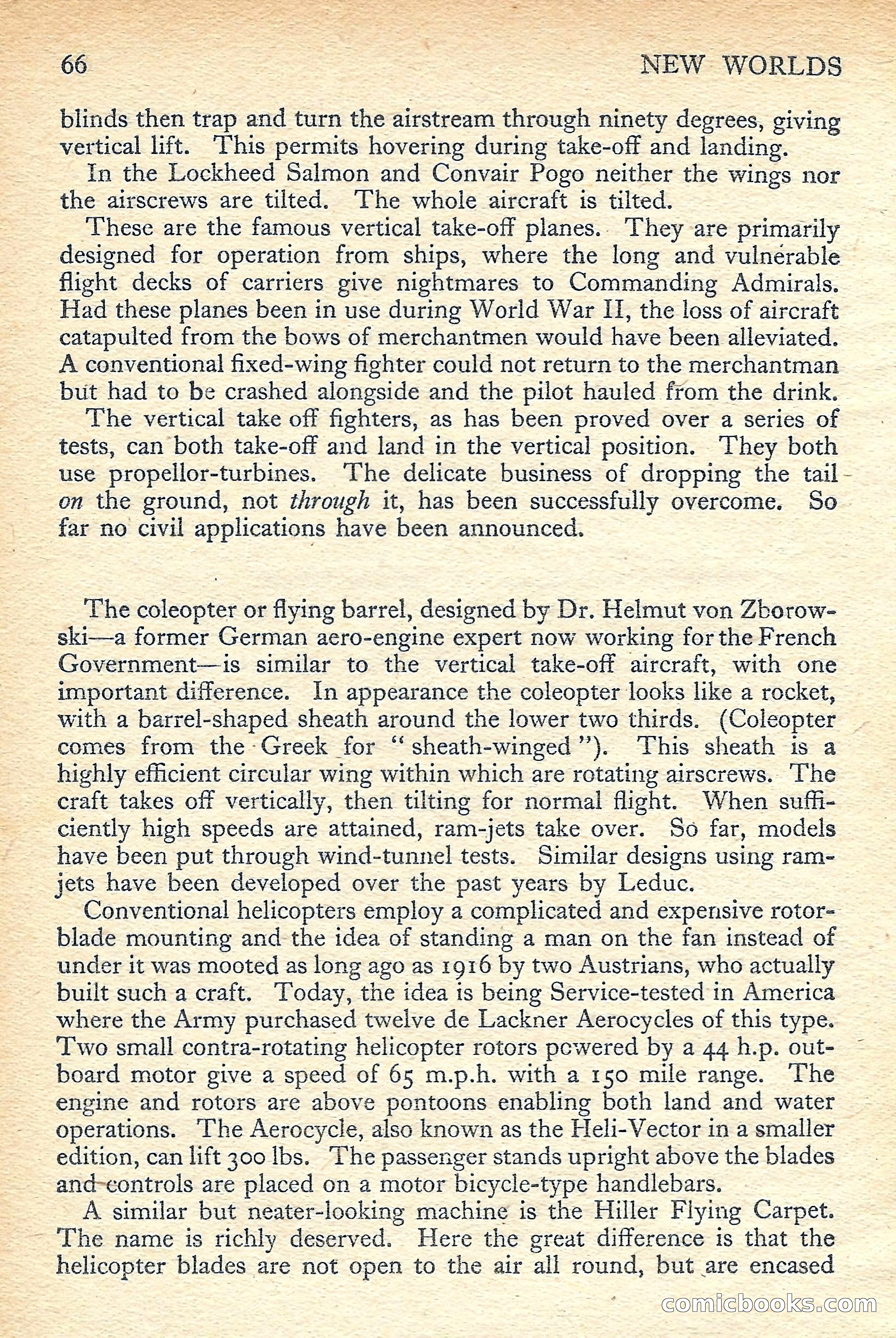 New Worlds Science Fiction No. 47 — page 68 of 132