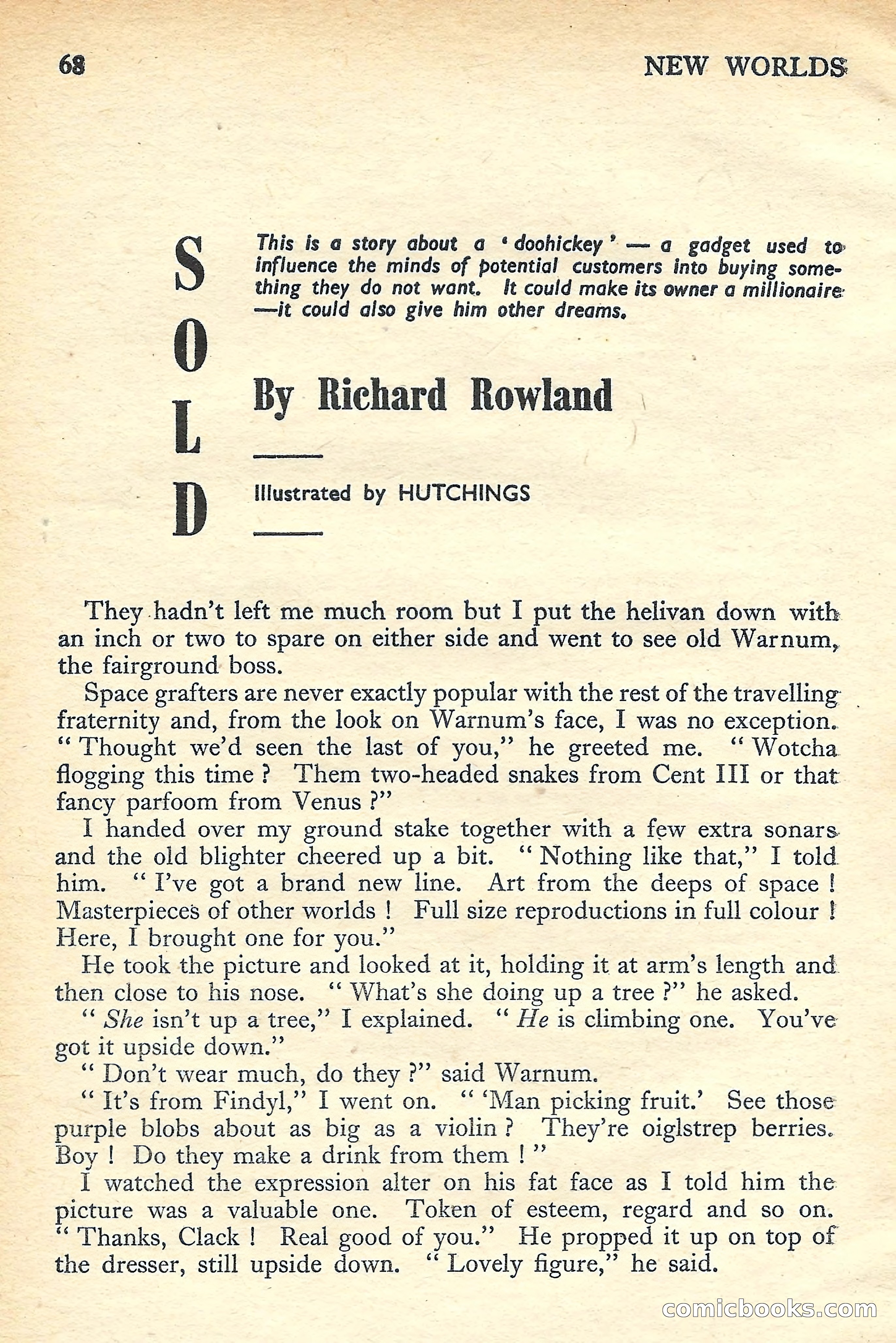 New Worlds Science Fiction No. 47 — page 70 of 132